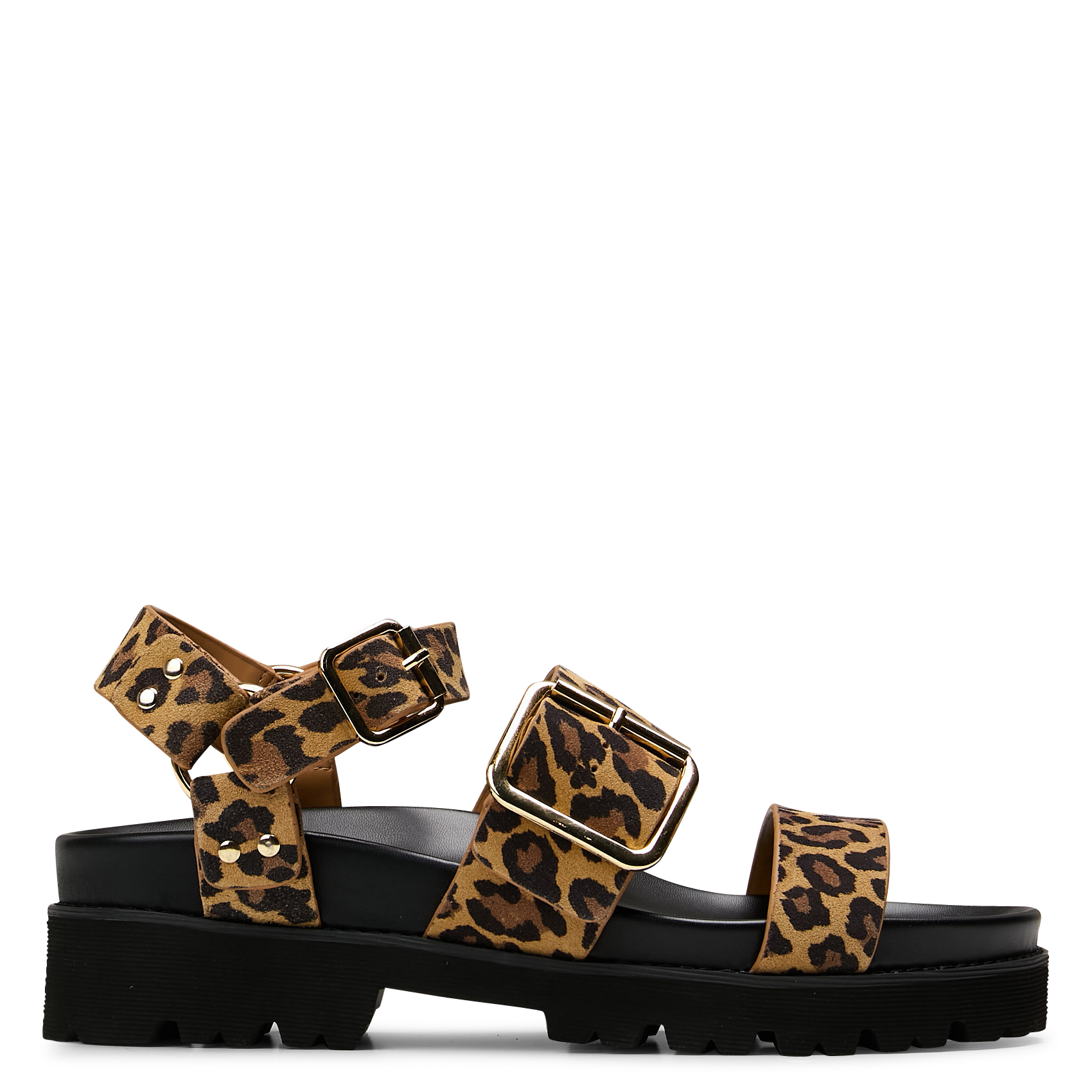 Sandales plates imprimées NO NAME Multicolore