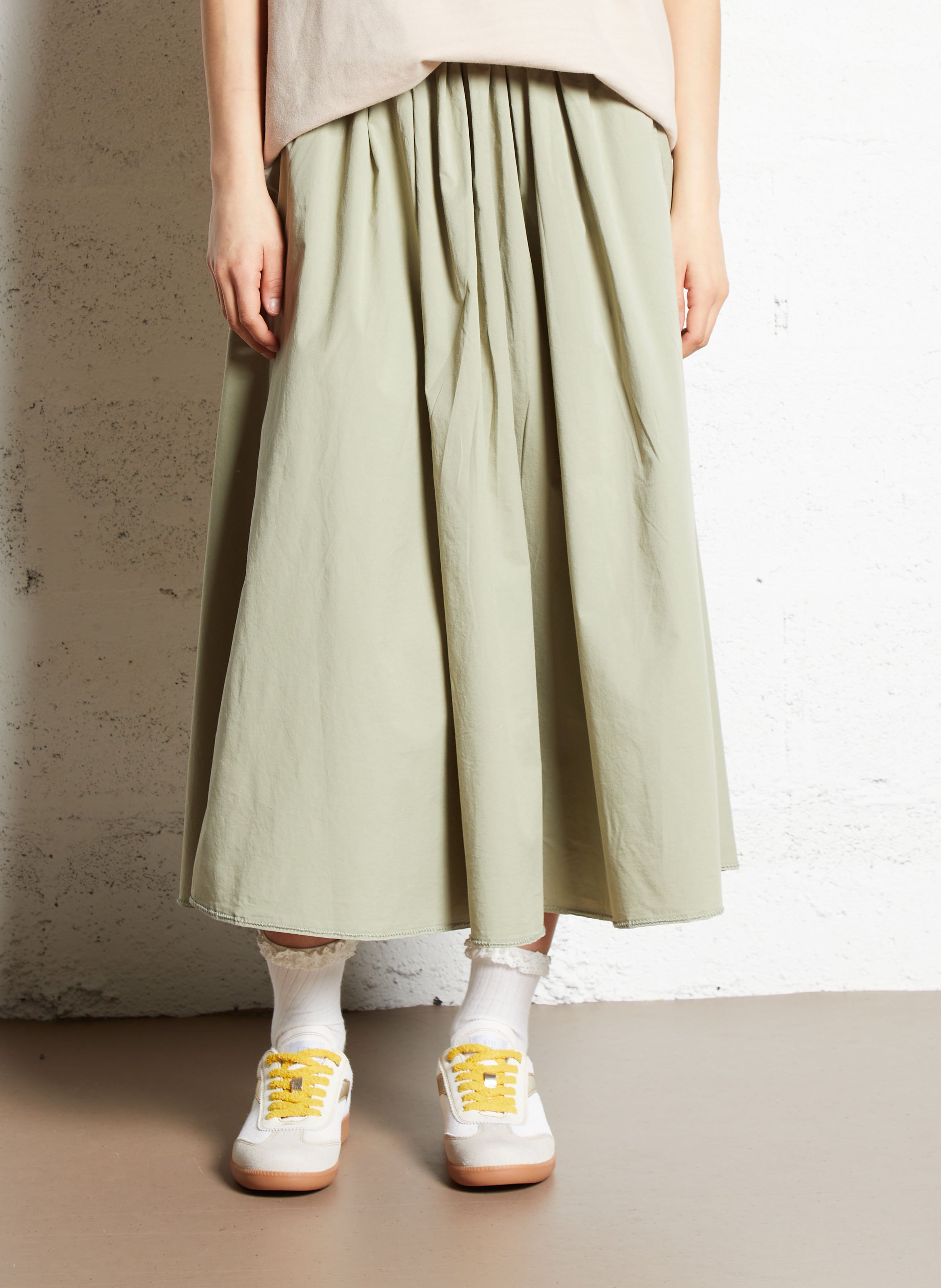 Long a-Line skirt Bronze Mes demoiselles - Women | Place des