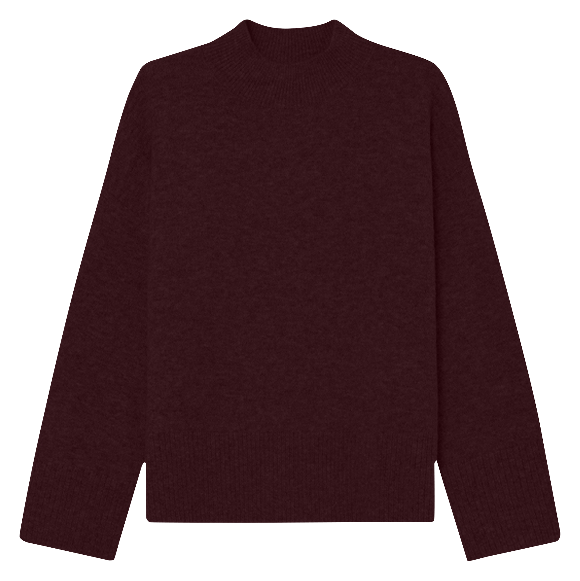 Pull col cheminé GRACE ET MILA Rouge