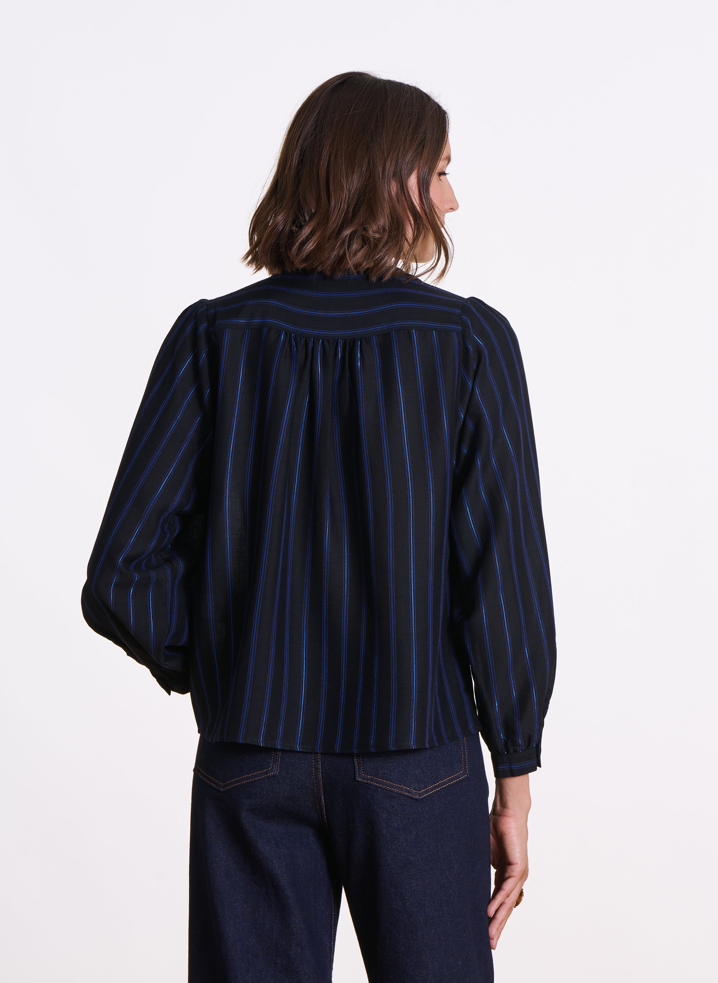 Striped straight shirt LA FEE MARABOUTEE Multicolored