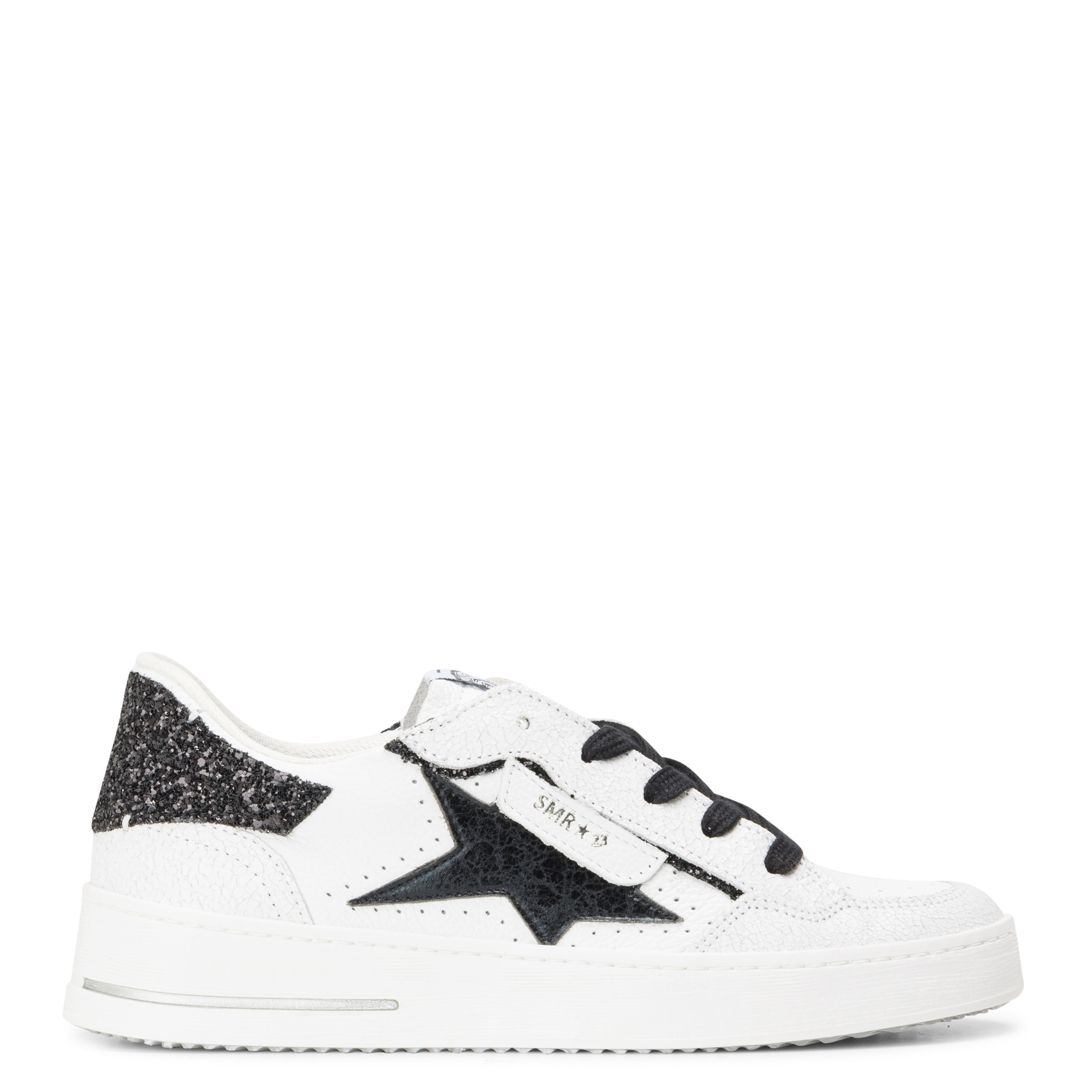 Baskets basses en cuir mélangé SEMERDJIAN - SMR Blanc