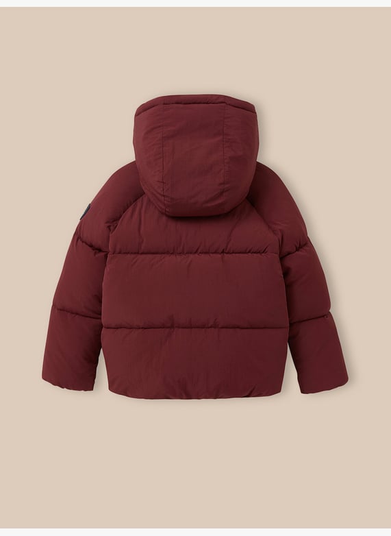 Doudoune doublée polaire Rouge Cyrillus Enfant Place des Tendances