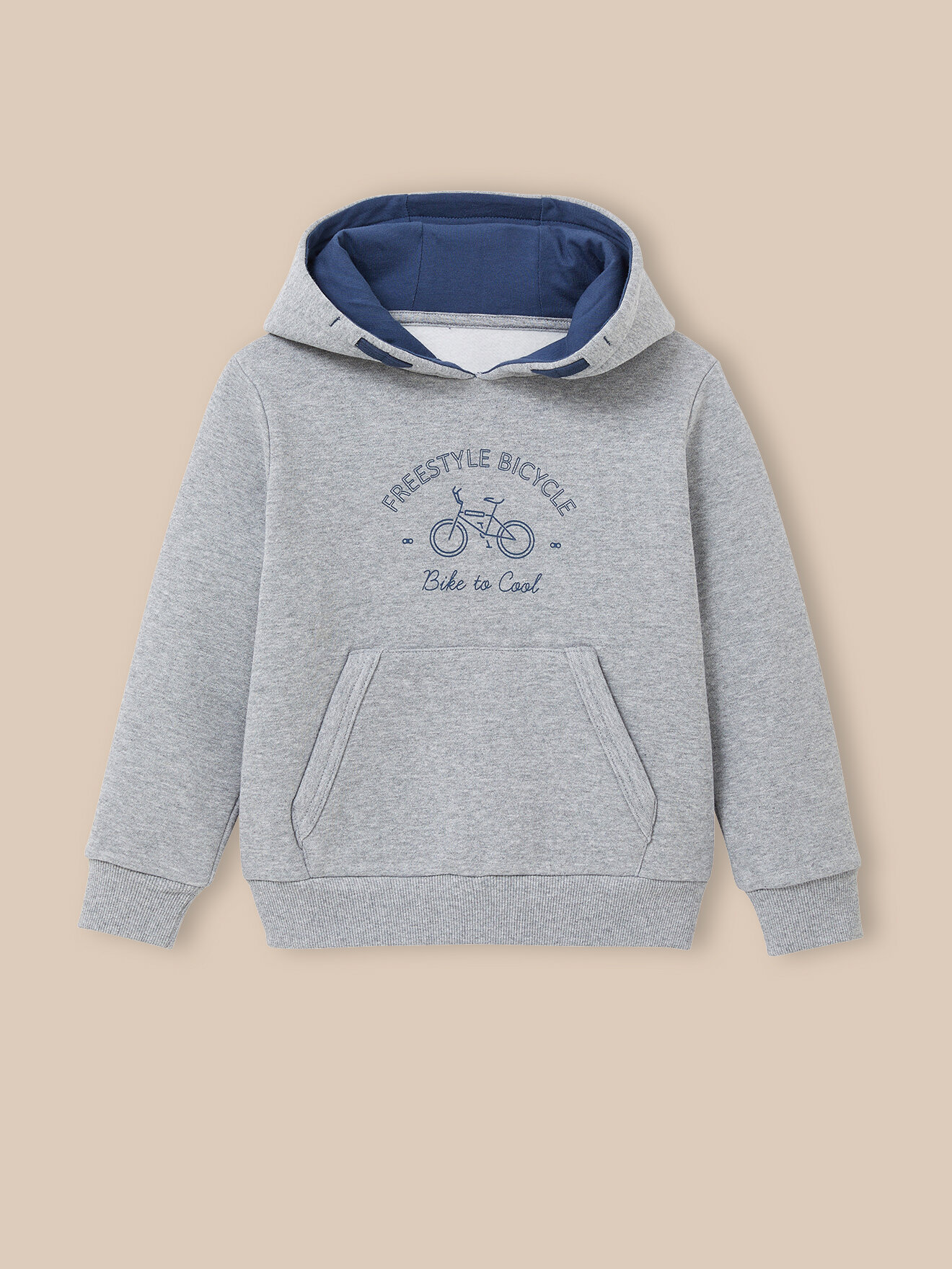 Hooded sweatshirt CYRILLUS Grey