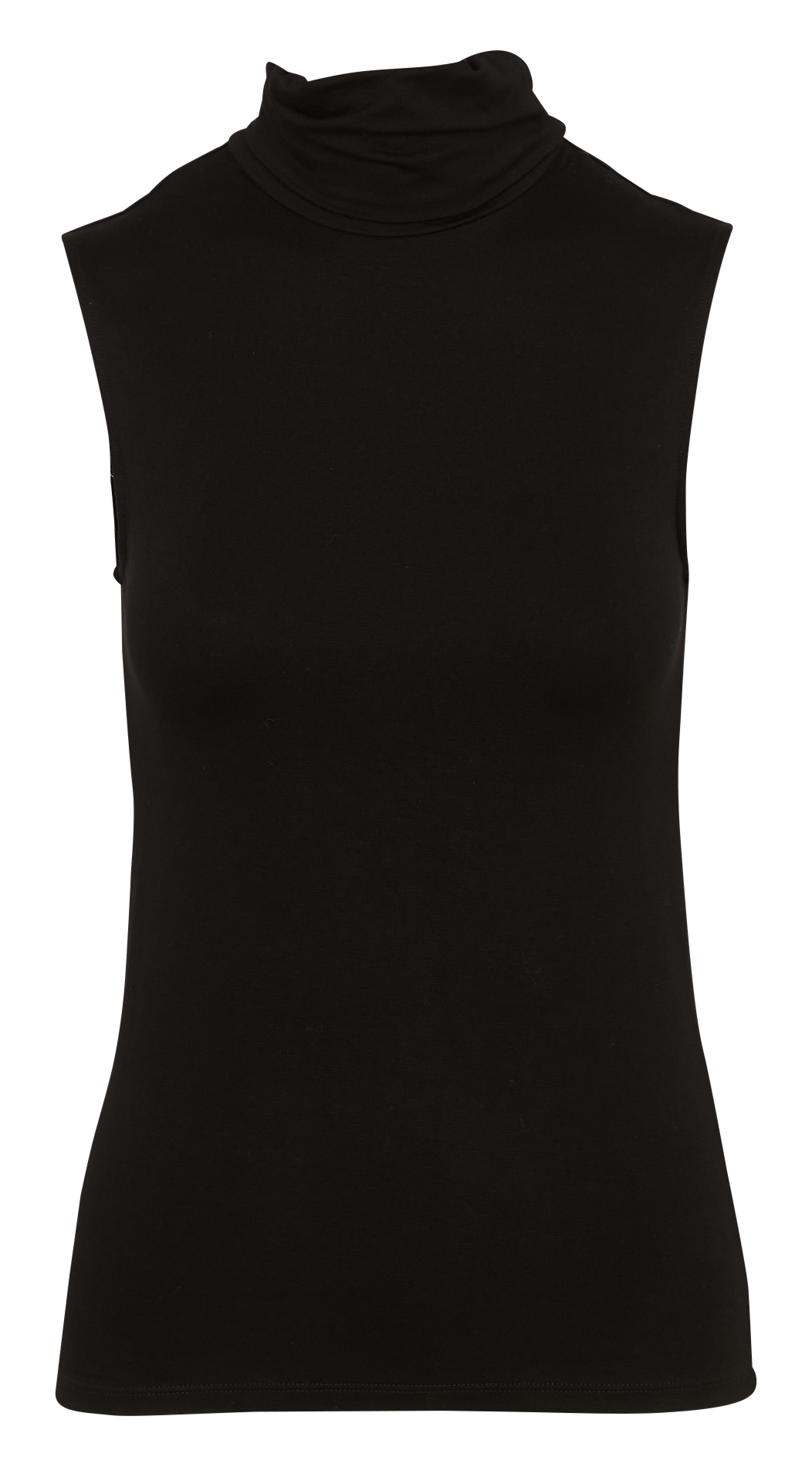 Tee-shirt col montant MAJESTIC FILATURES Noir