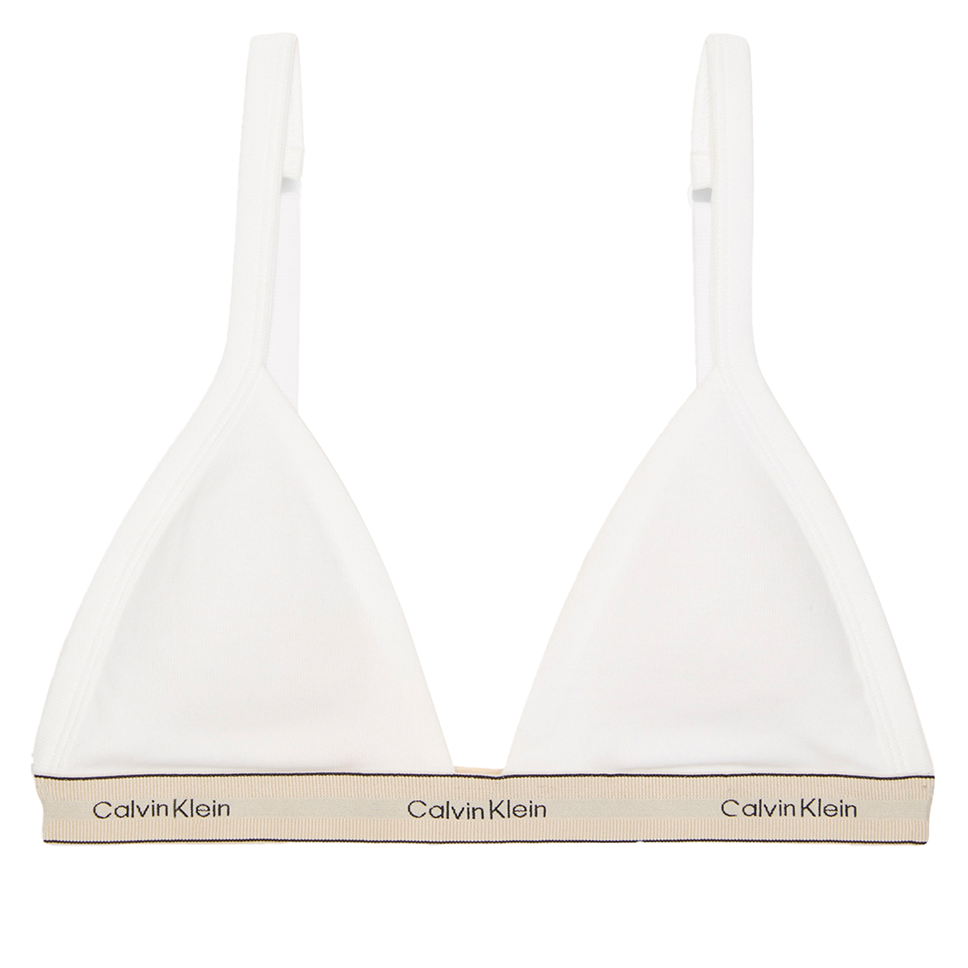 Cotton crossover bra top  White