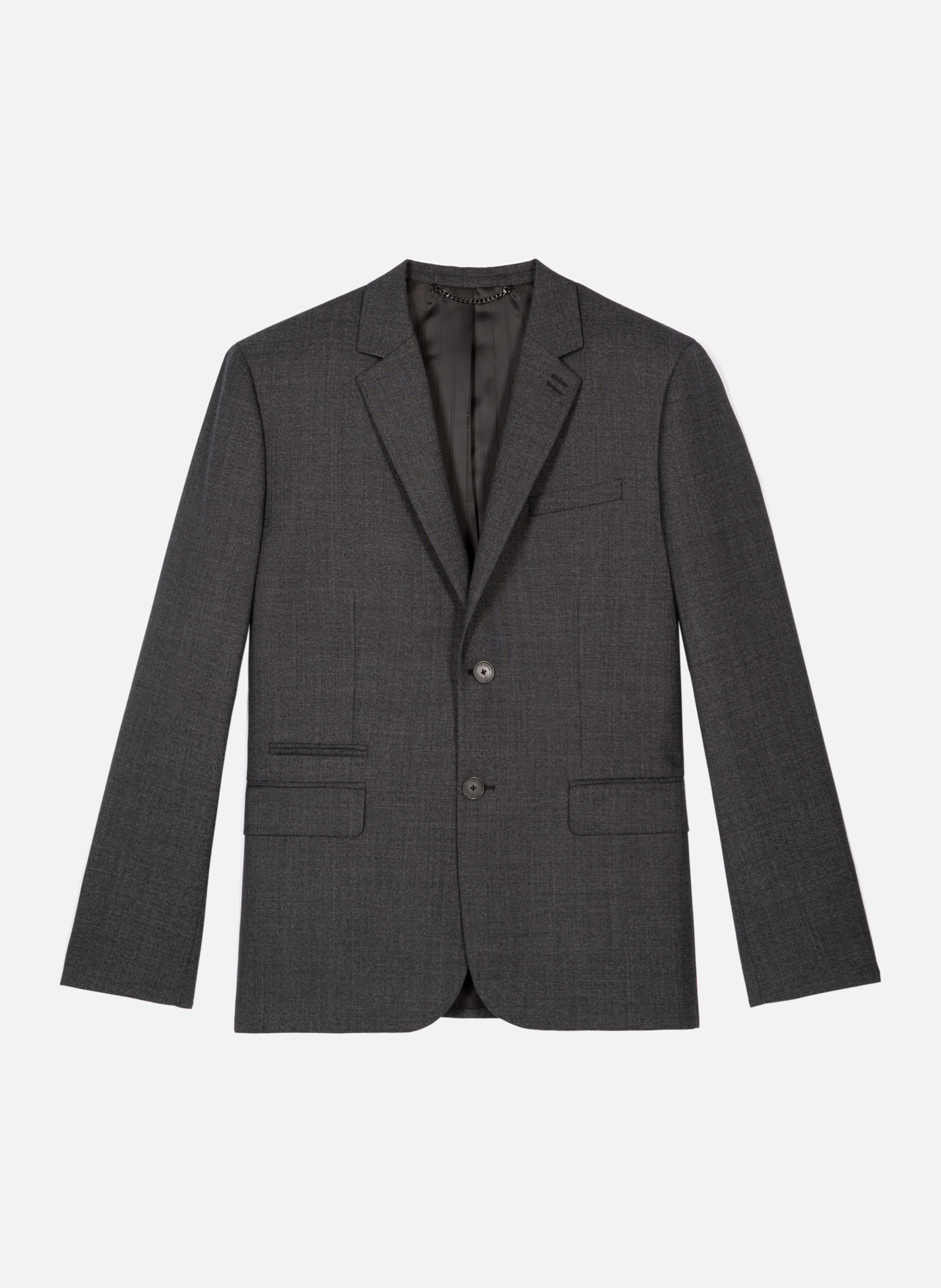 Low-cut loose-fit dress THE KOOPLES Grey