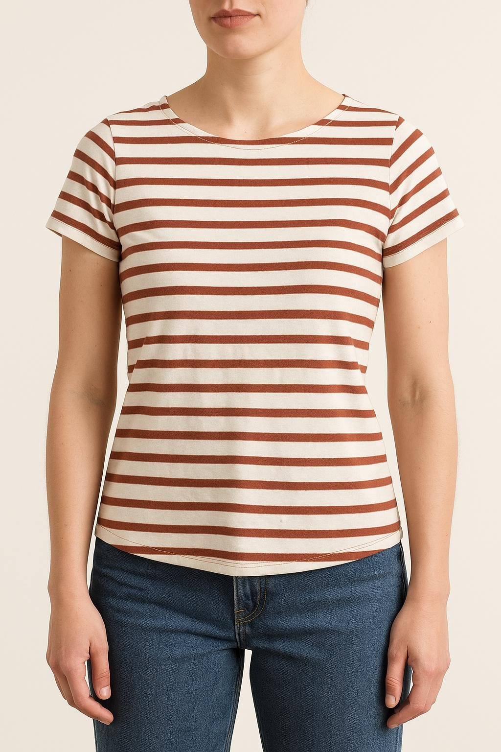 Tommy Badge T-shirt COMPTOIR DES COTONNIERS - Seconde main Multicolored