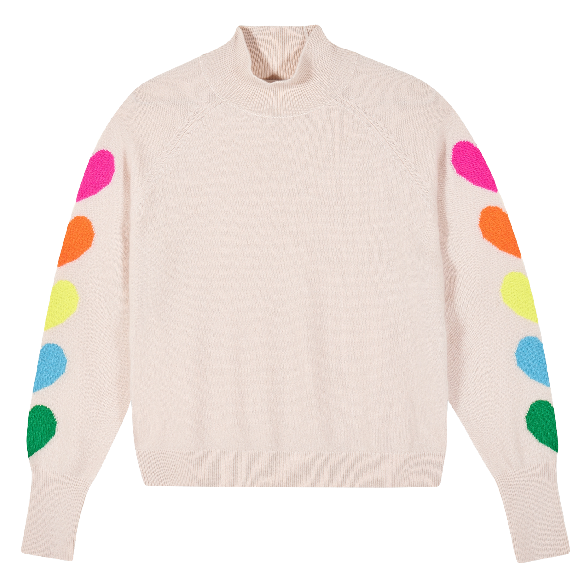 Cashmere high-neck sweater FROM FUTURE Beige