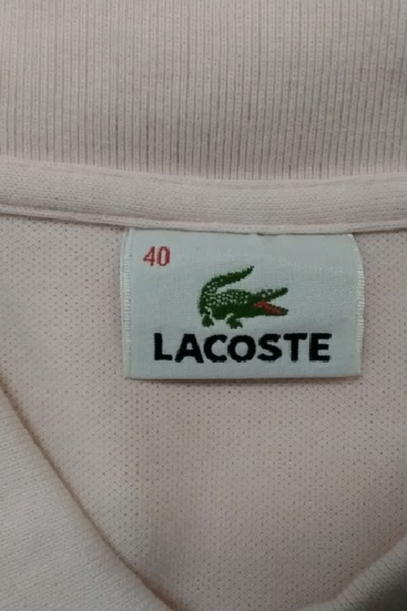 Polo shirt LACOSTE - SECONDE MAIN Pink