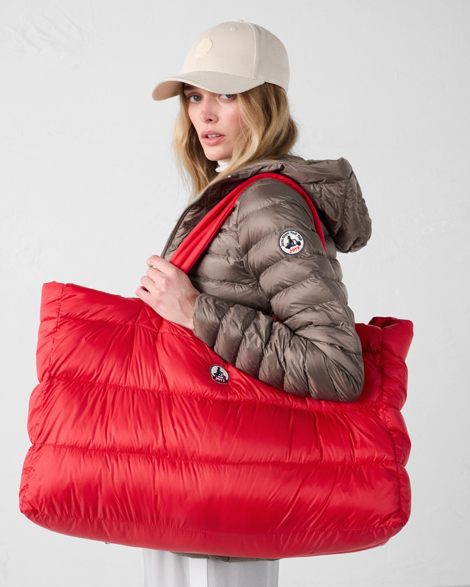 Maxi totebag Leina JOTT Red