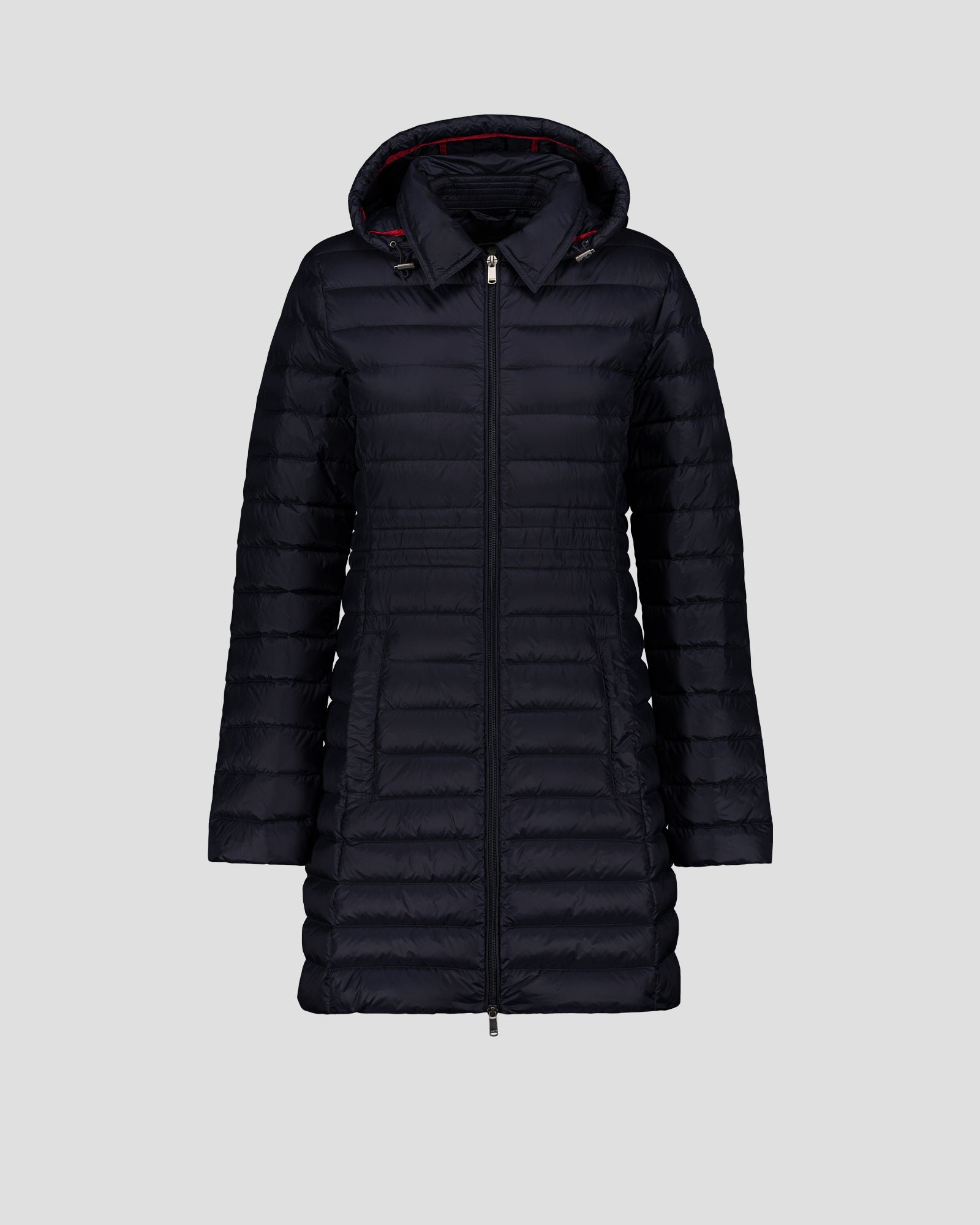 Long hooded puffer coat vero 2.0 JOTT Blue
