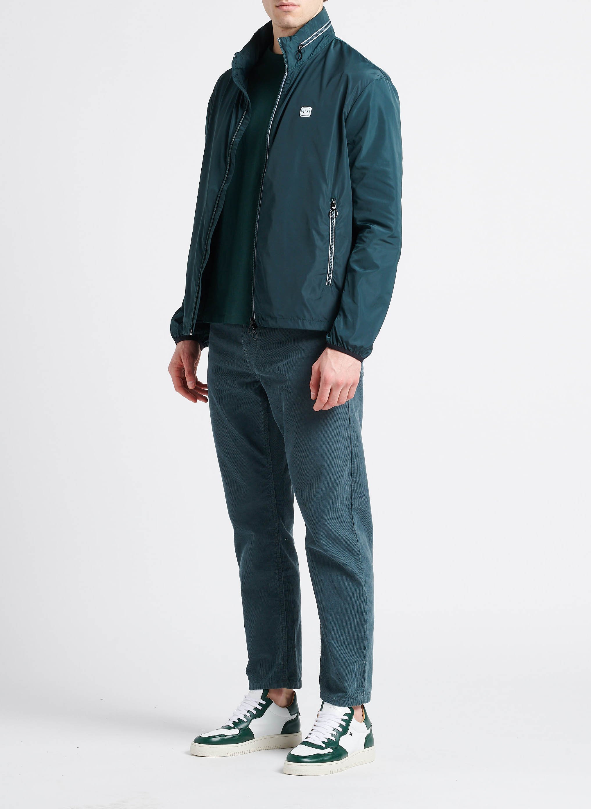 Coupe-vent col montant  ARMANI EXCHANGE Gris