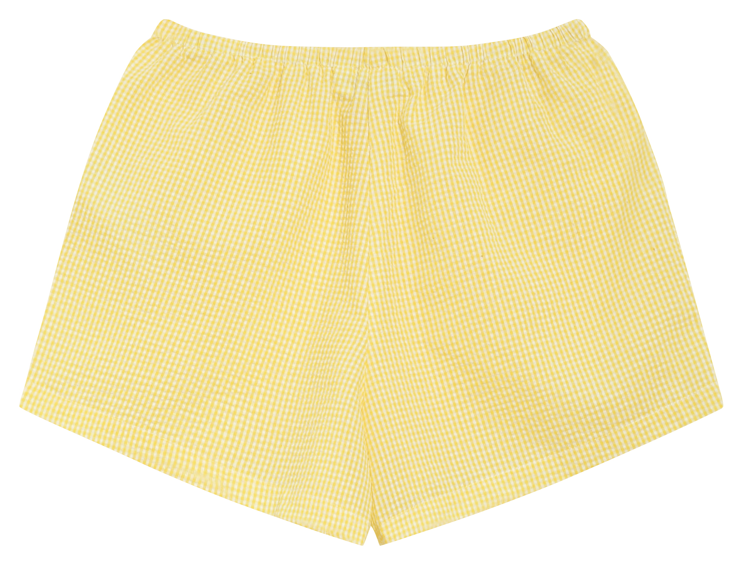 Short à carreaux GRACE ET MILA Jaune