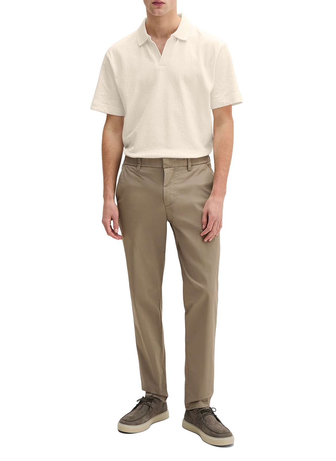 Gerade geschnittene Chino-Hose MARC O'POLO Braun