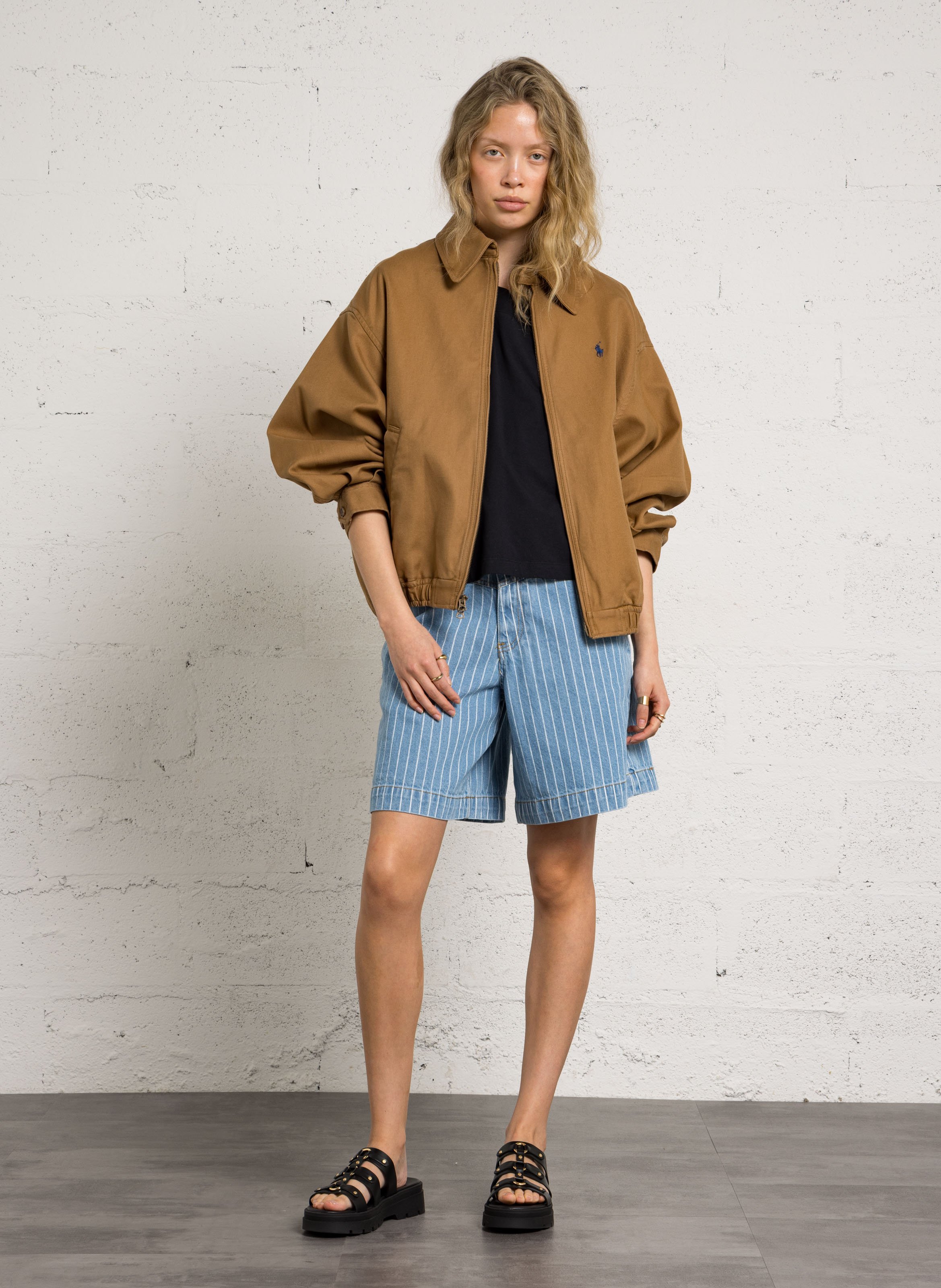 Baumwoll-Blazer POLO RALPH LAUREN Beige