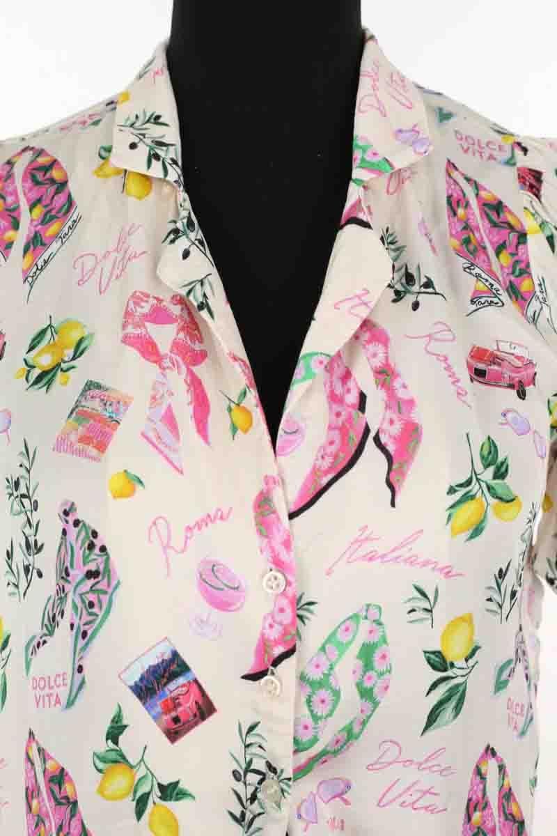 Chemise TARA JARMON - Seconde Main Blanc