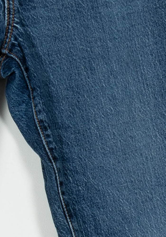 Cropped slim jeans with studs LEVI'S - Seconde main Blue