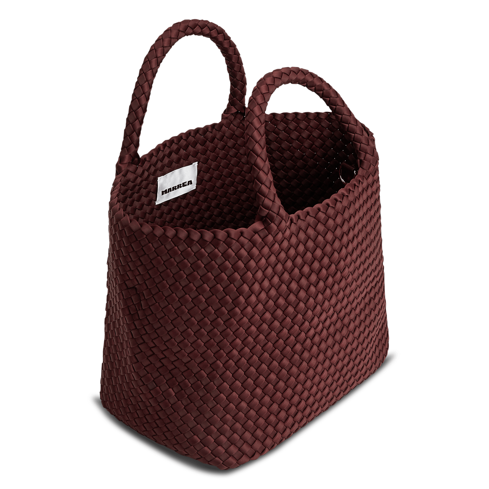 Geflochtene Handtasche MARREA Rot