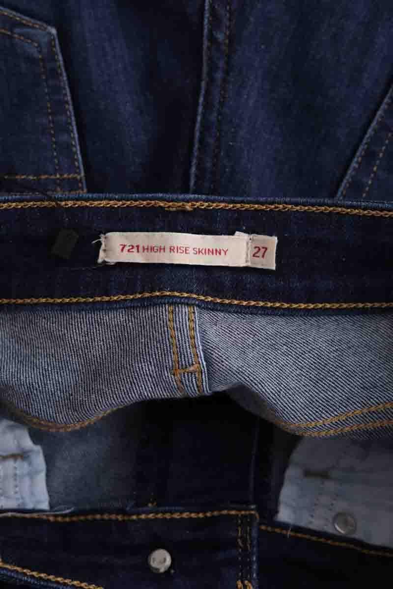 Slim jeans 721 LEVI'S - Seconde main Blue