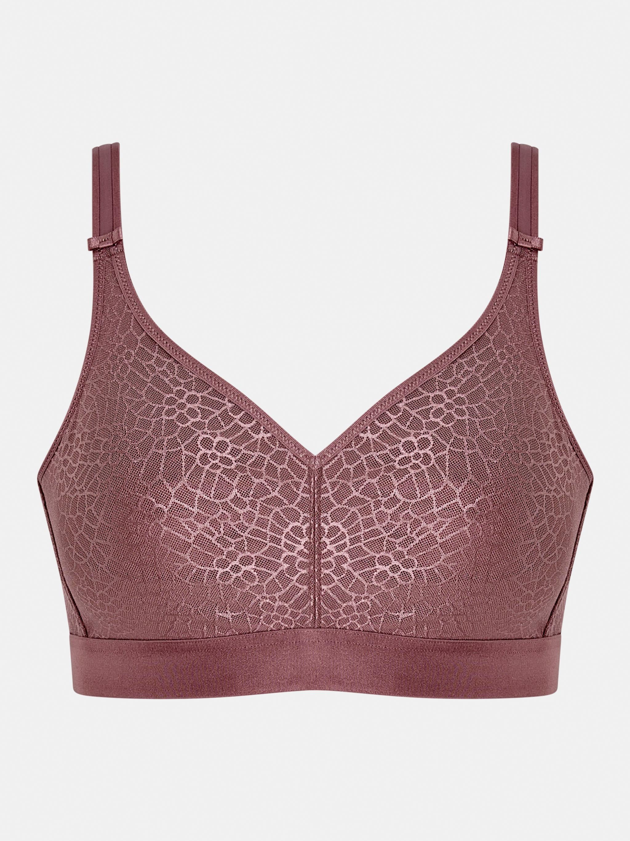 Non-wired support bra CHANTELLE Brown