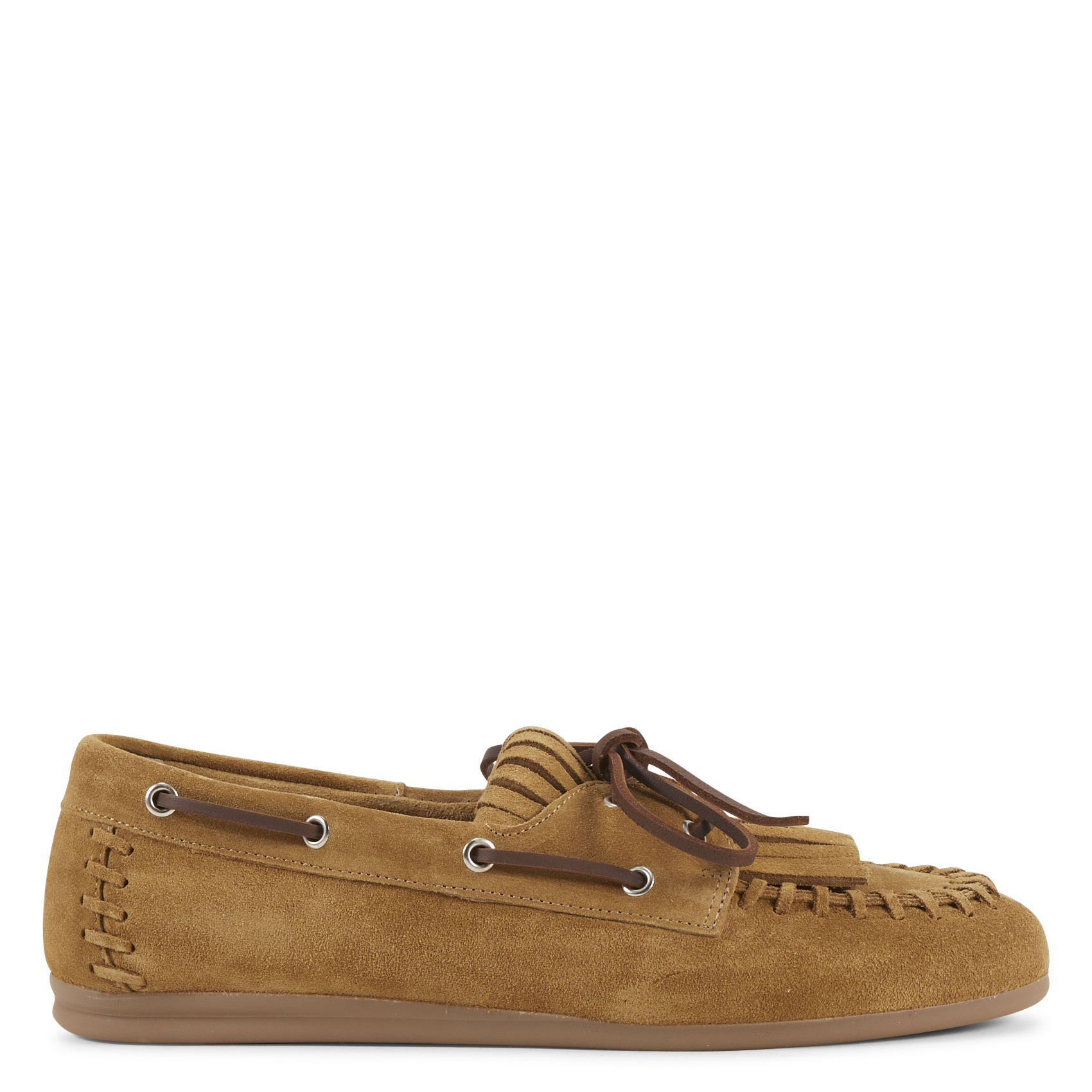 Leren bootschoenen PAVEMENT Bruin