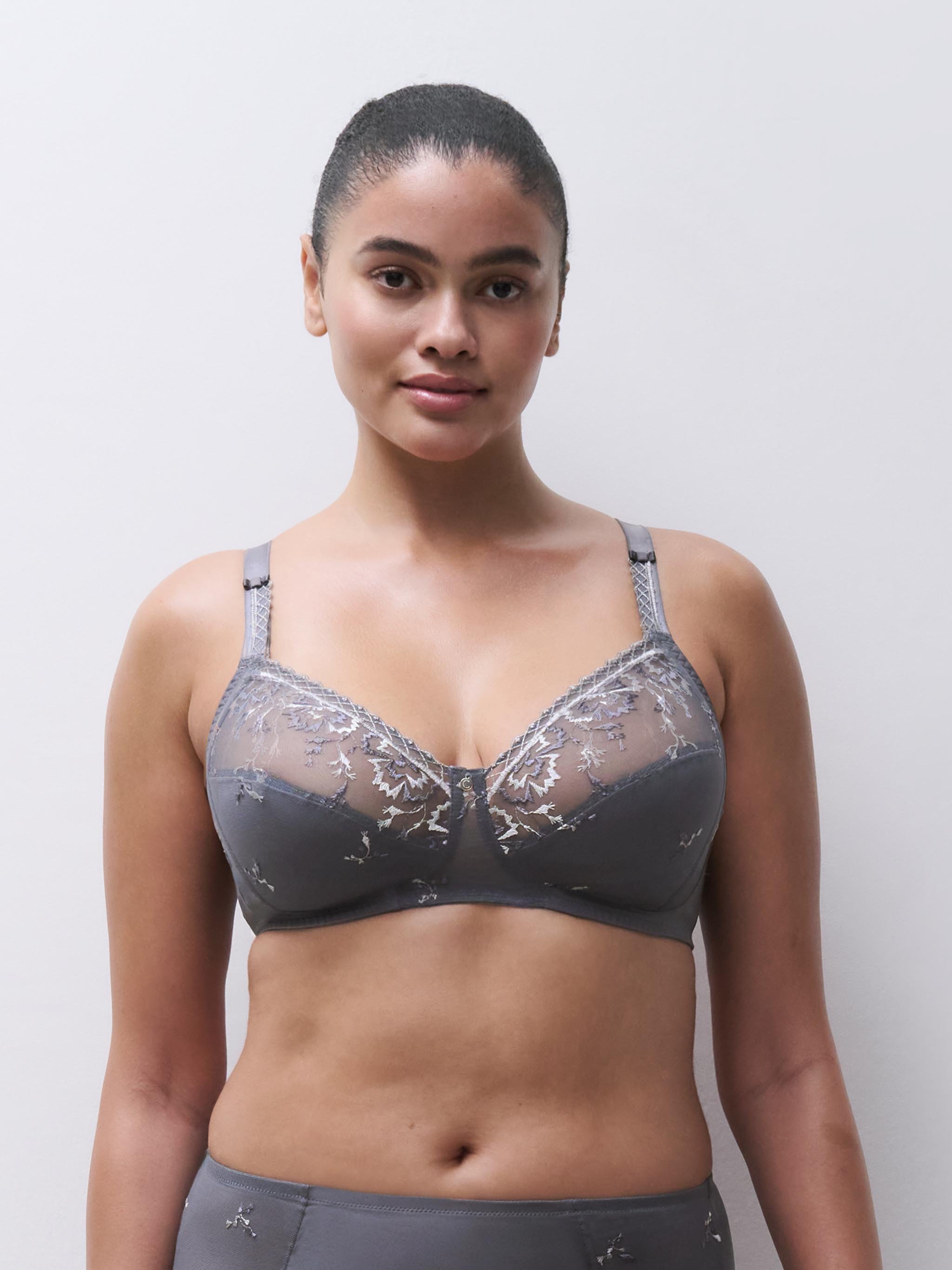Non-wired support bra CHANTELLE Grey
