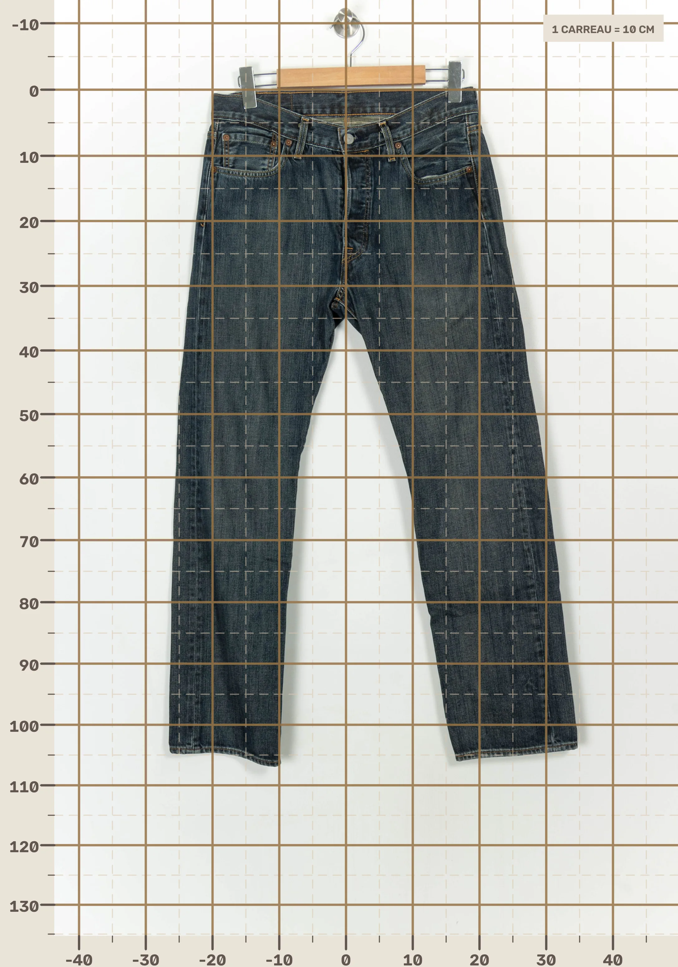 Jeans LEVI'S - Seconde main Blue