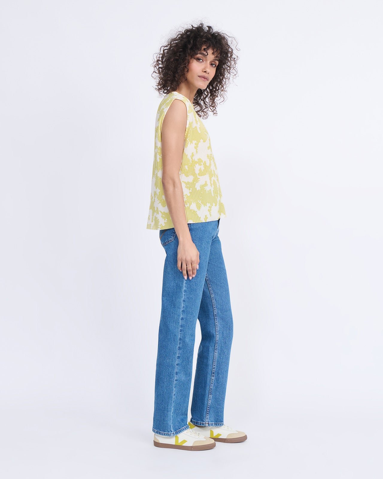 Floral print top EMOI EMOI Green