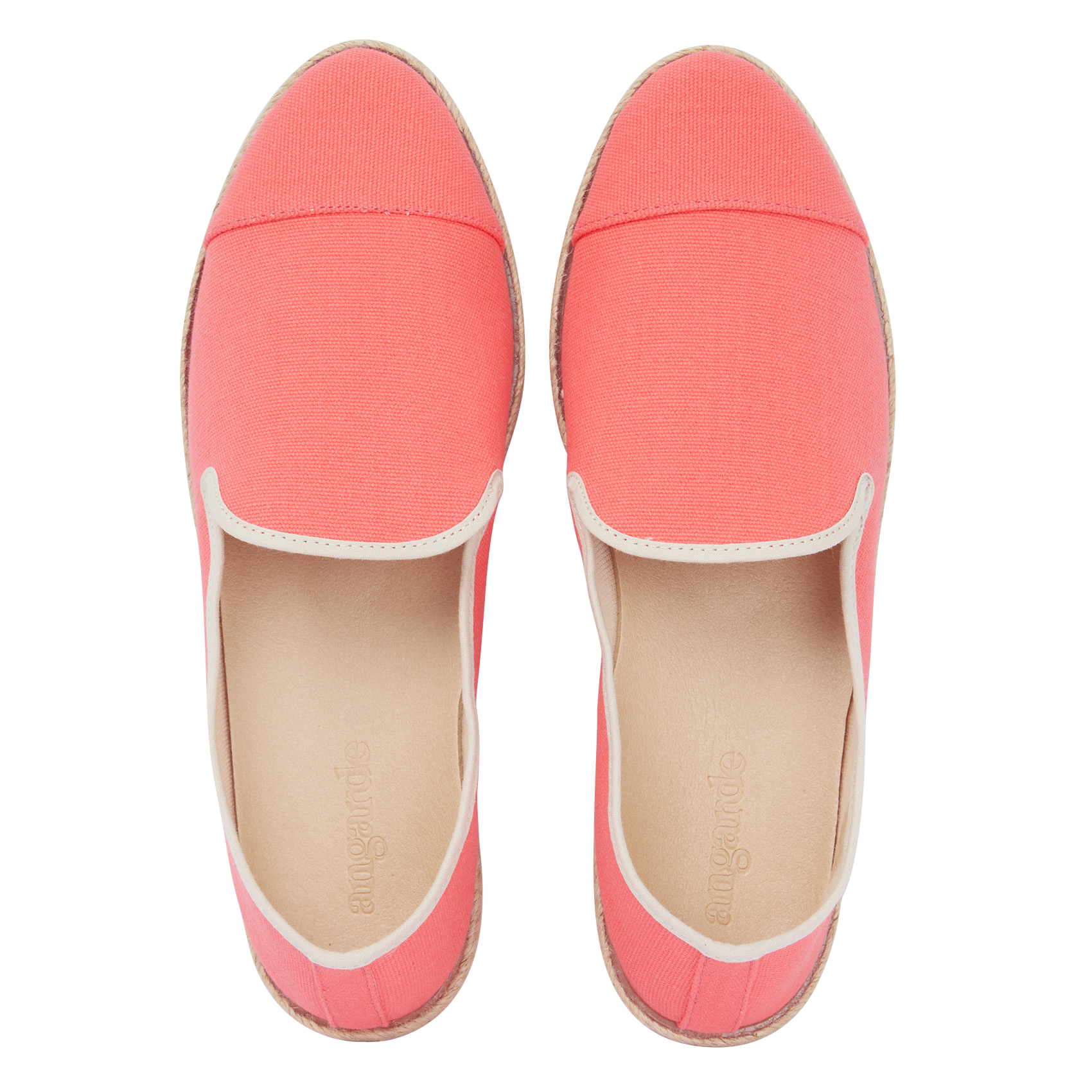 Cotton espadrilles ANGARDE Pink