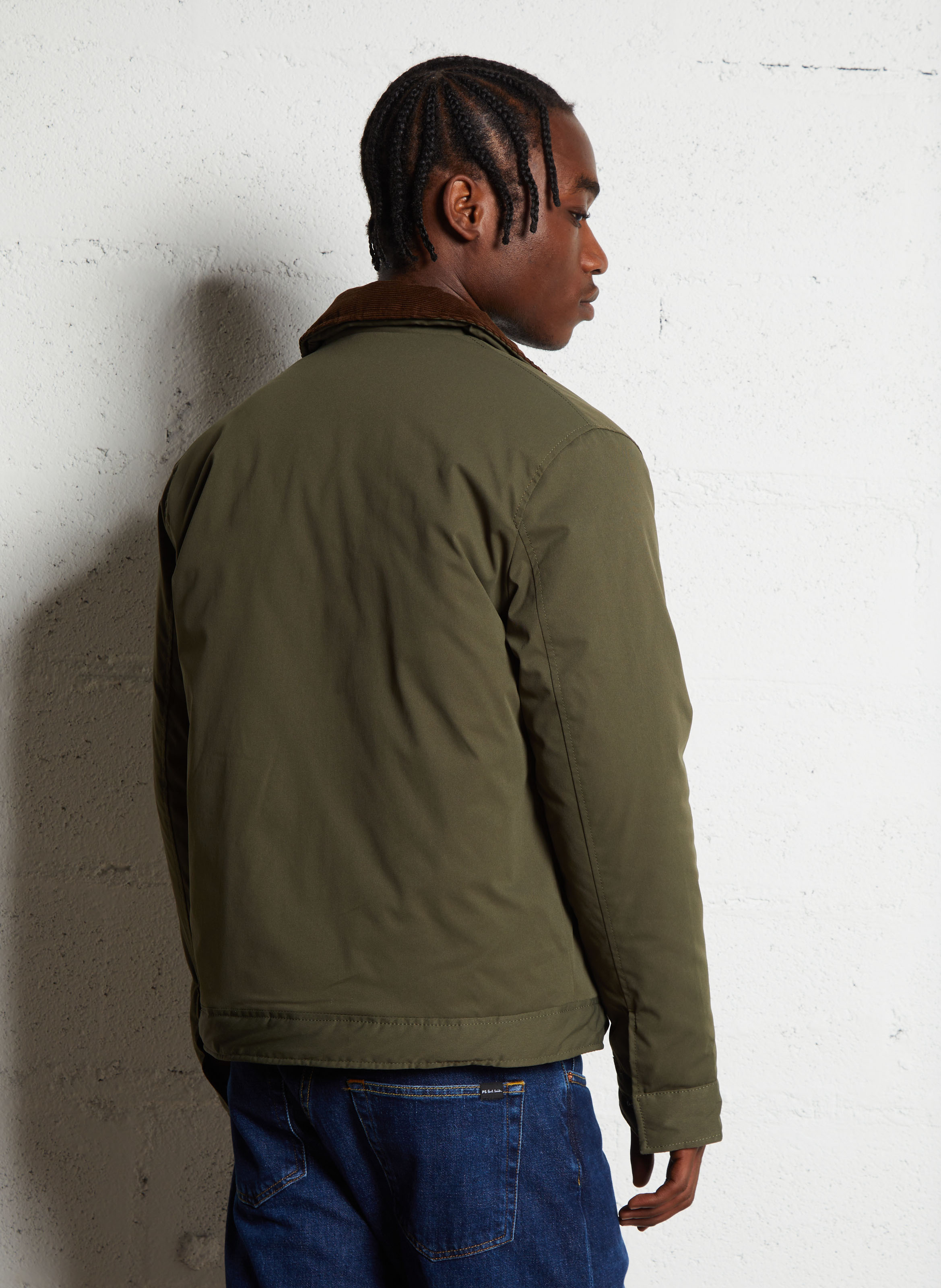 Pepe jeans fashion green jacket