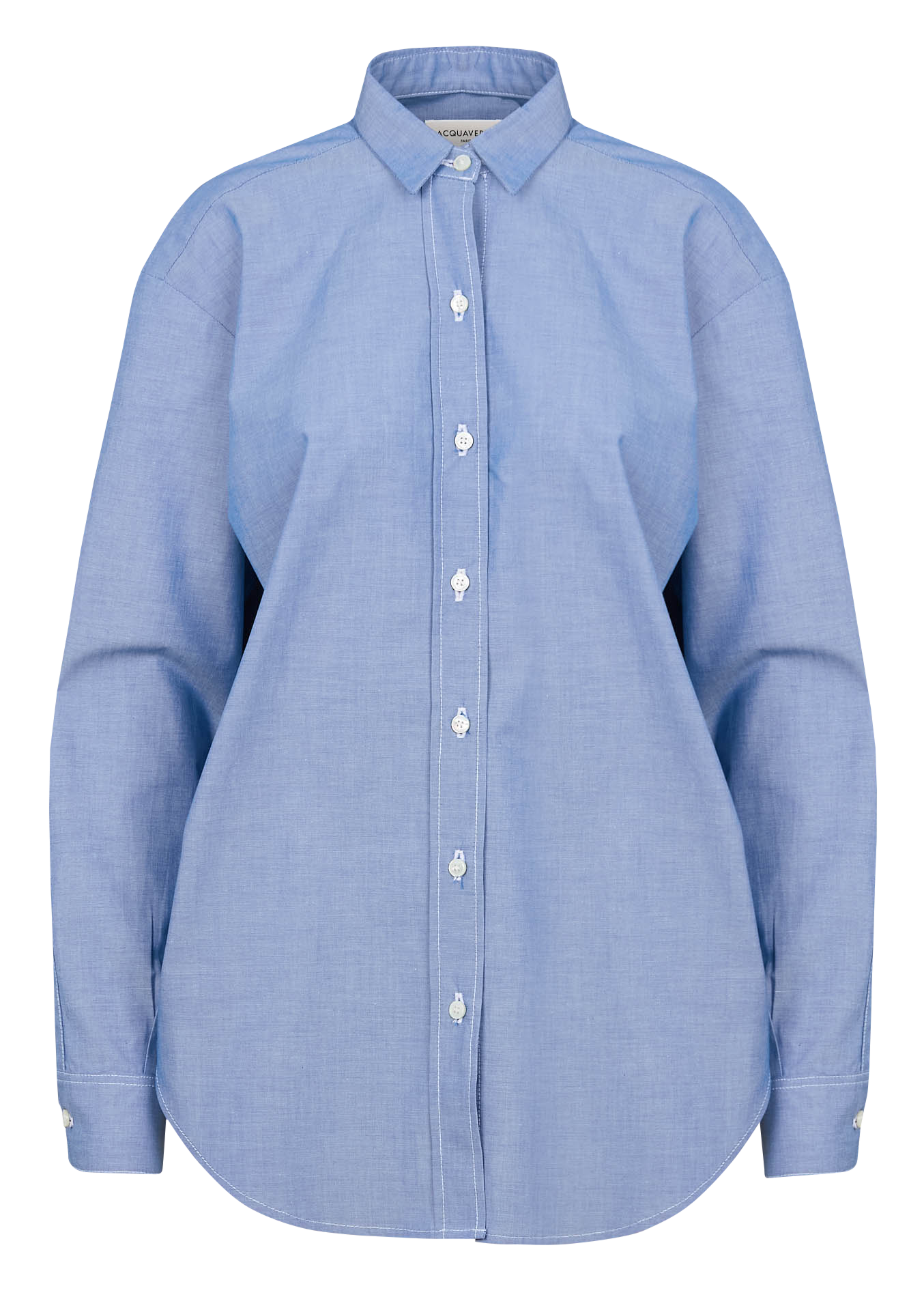 Katoenen oversized blouse ACQUAVERDE Blauw