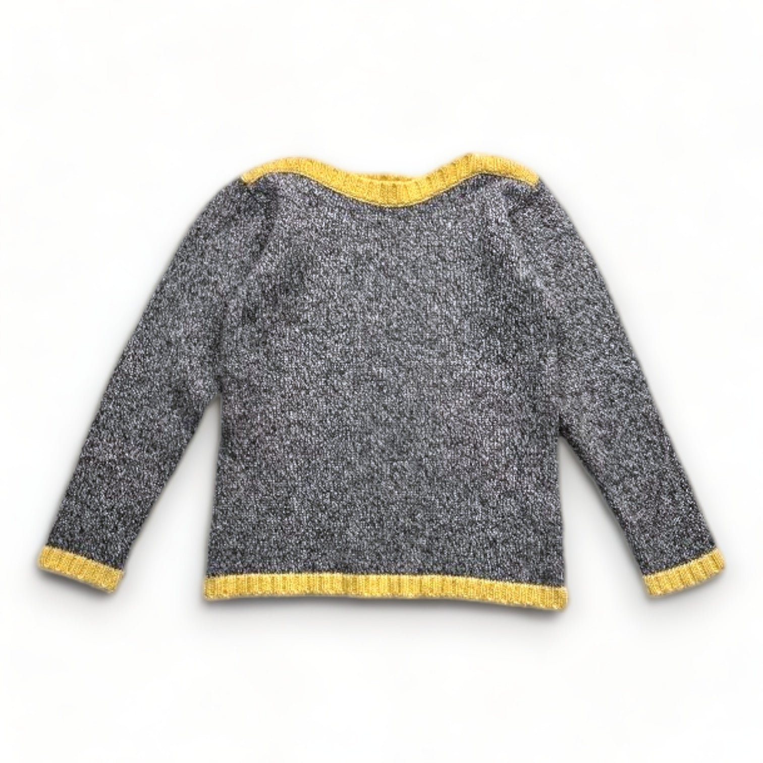 Gray child's sweater - 10 years BONTON - Seconde Main Grey