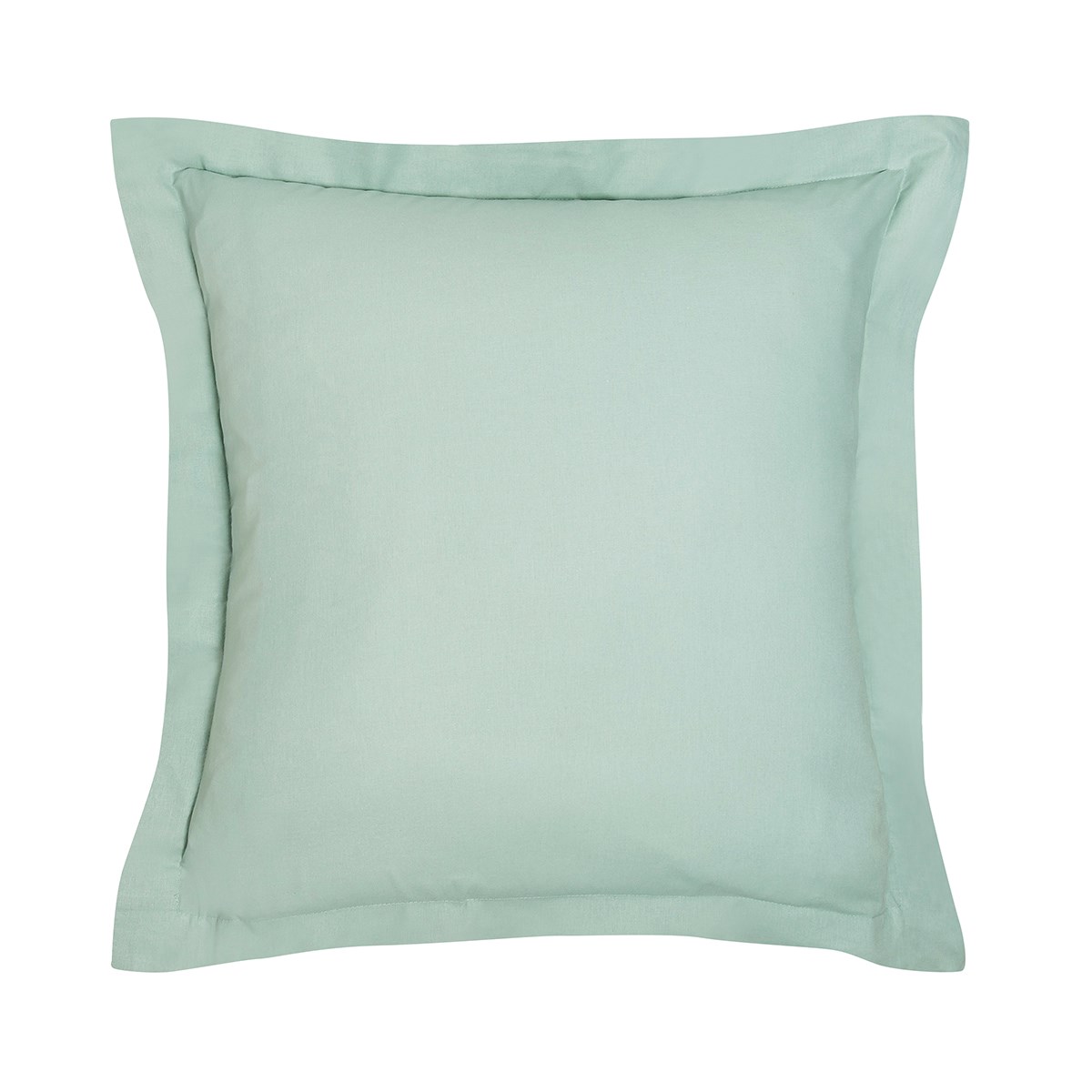 Pillowcase with organic cotton flounce TODAY LINGE DE MAISON Green