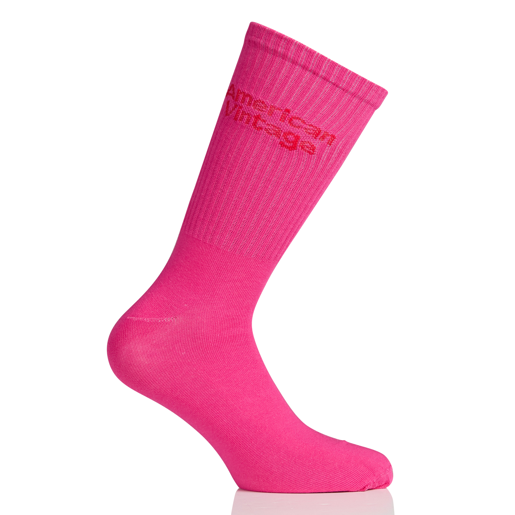 Chaussettes en coton mélangé AMERICAN VINTAGE Rose