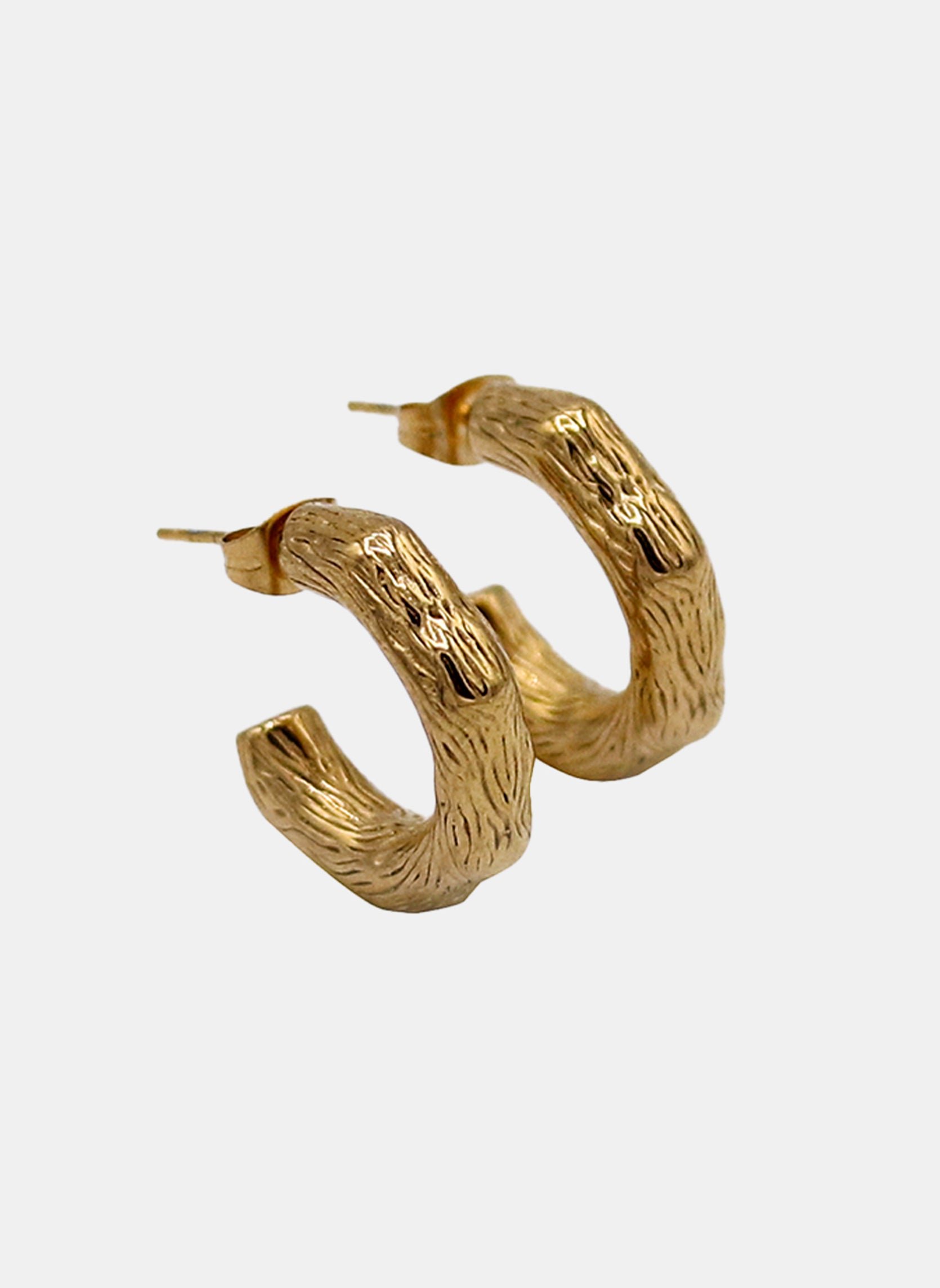 Juliette hoop earrings AEC Paris Golden