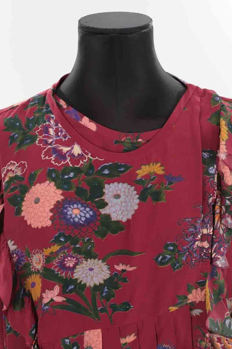 Silk blouse ISABEL MARANT - Seconde Main Red