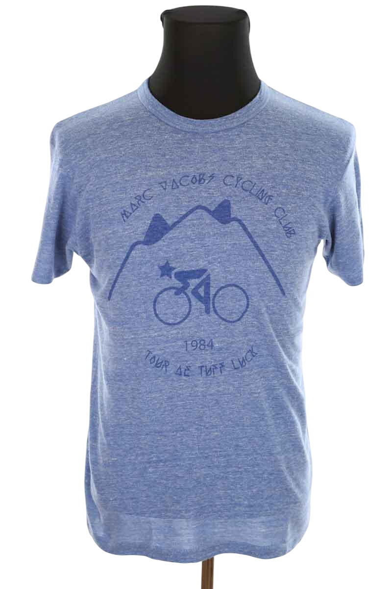 Cotton T-shirt MARC JACOBS - Seconde Main Blue