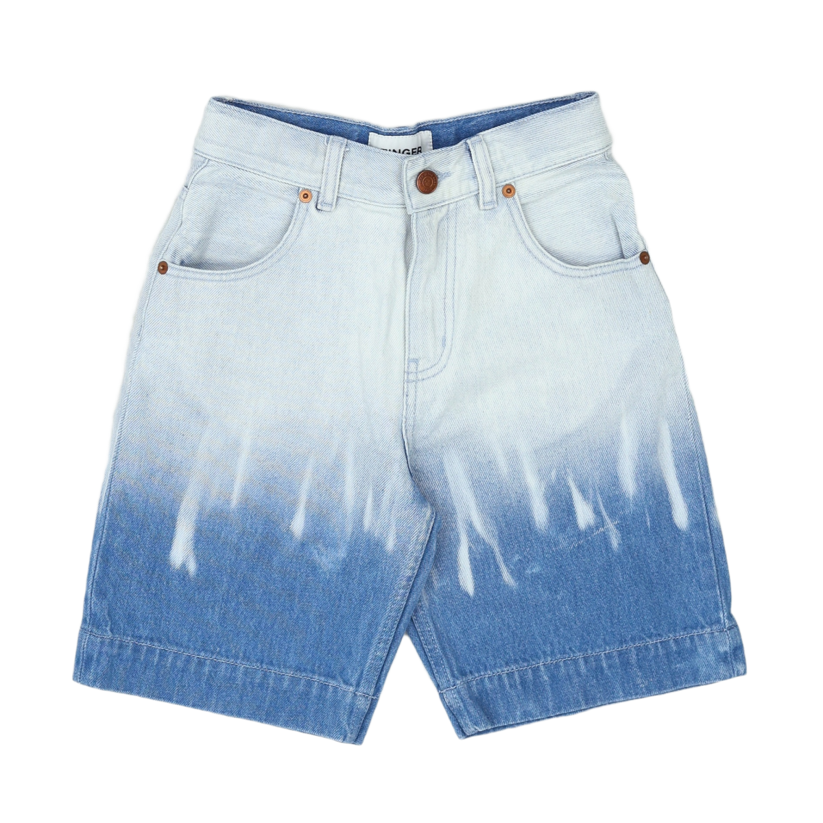 Blue Kids Bermuda Shorts - 10 years FINGER IN THE NOSE - Seconde main Blue