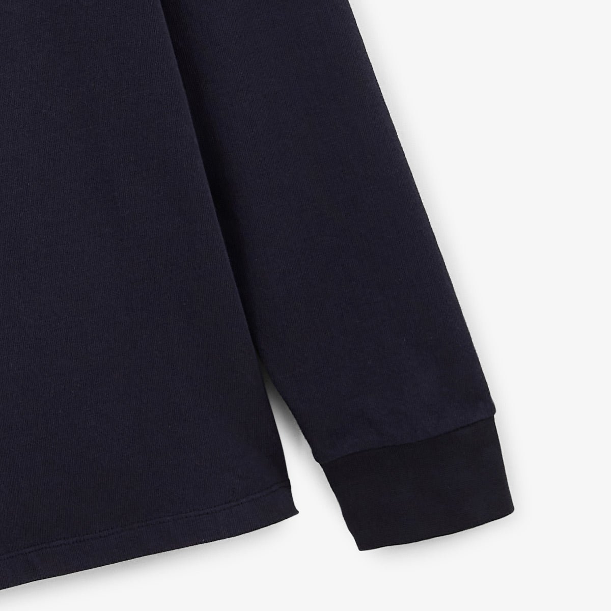 Long-sleeved rugby polo SERGE BLANCO Blue