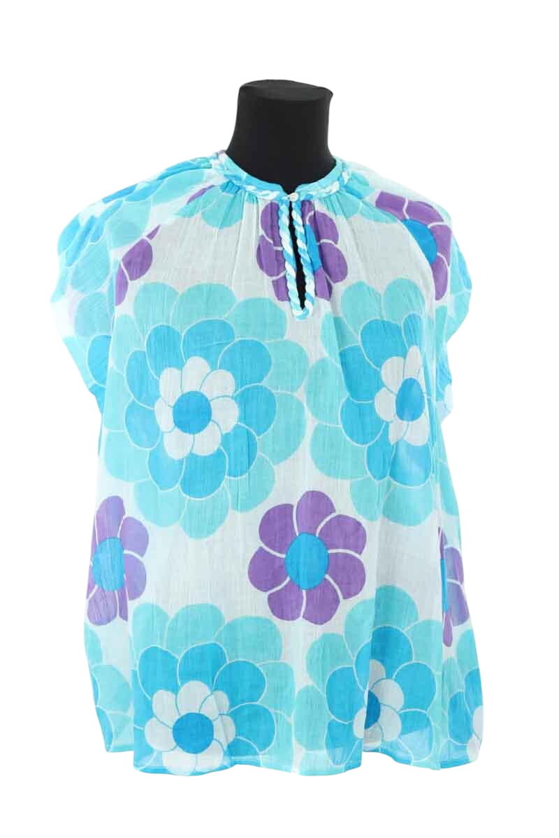 Cotton blouse ANTIK BATIK - Seconde Main Blue