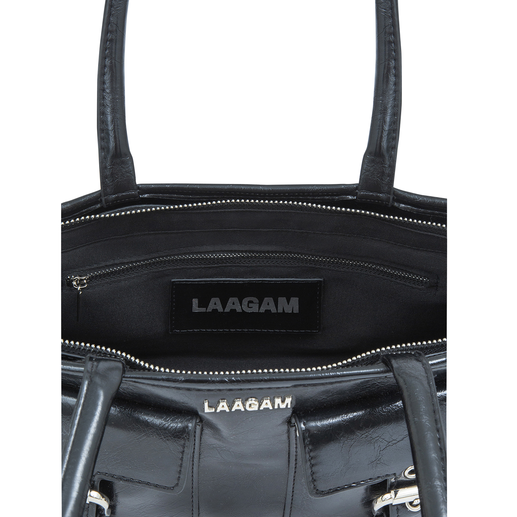 Multi-pocket shoulder bag LAAGAM Black