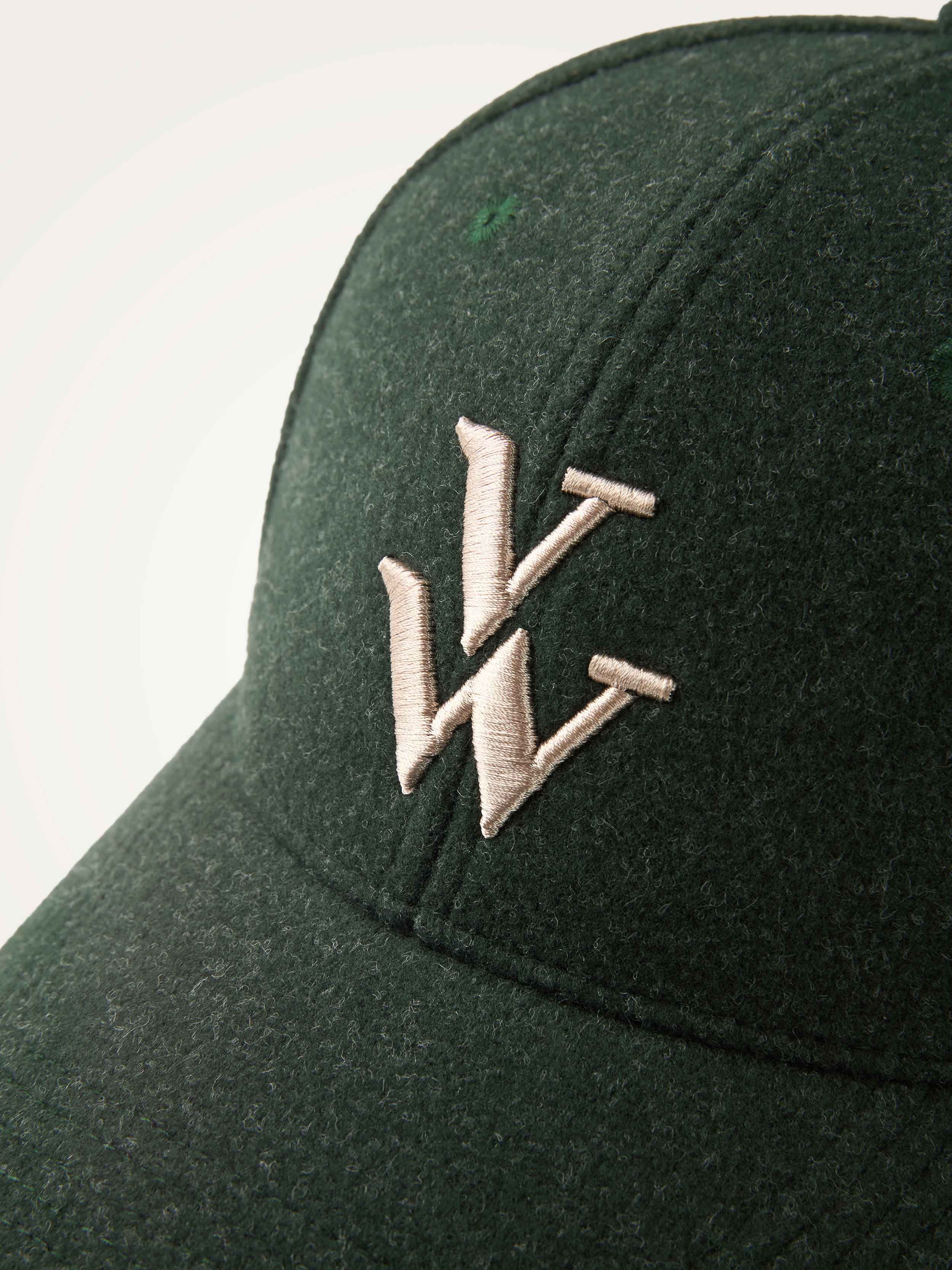 Felt cap VANESSA WU Green