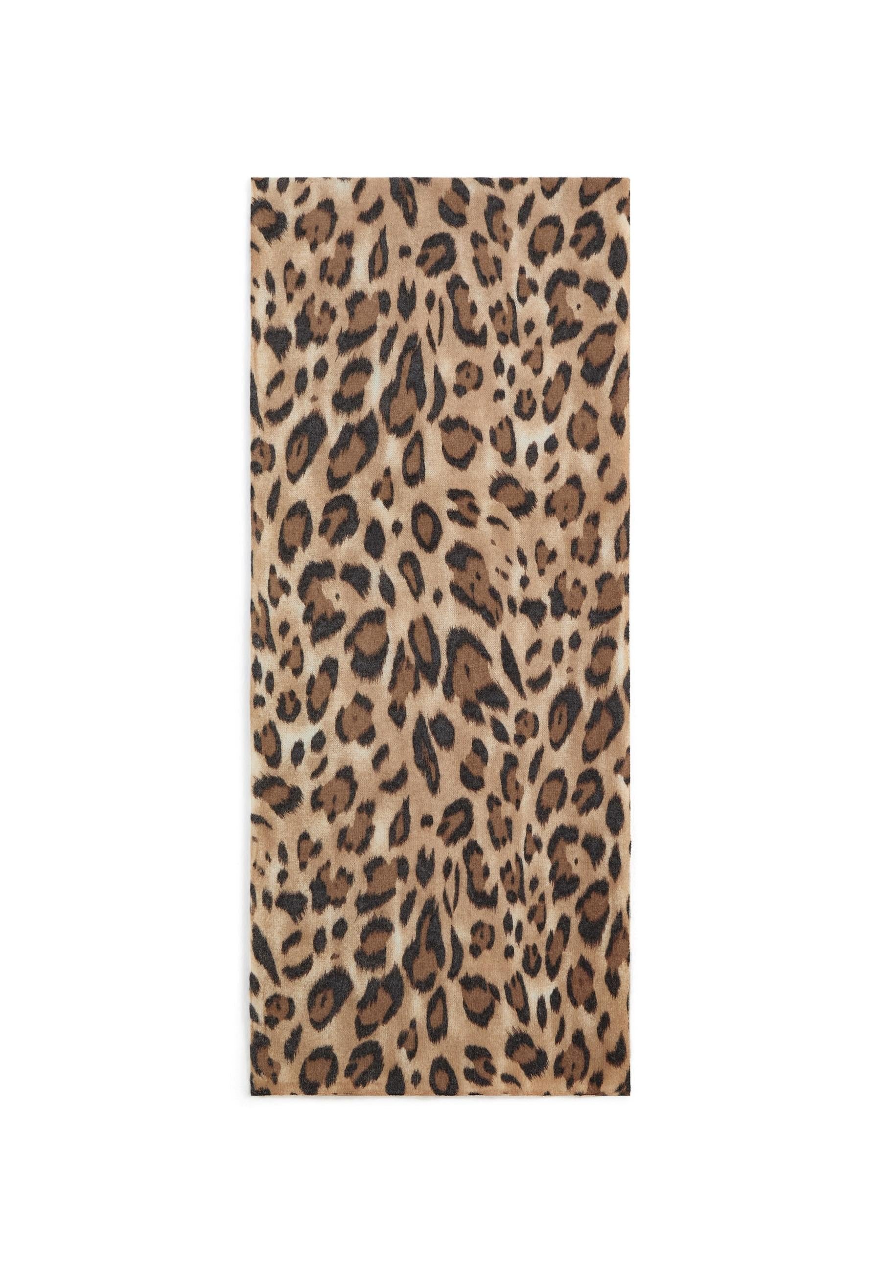 Leopard-print scarf RODIER Orange
