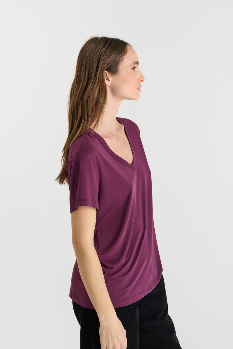 Tommy Badge T-shirt LE TEMPS DES CERISES Red