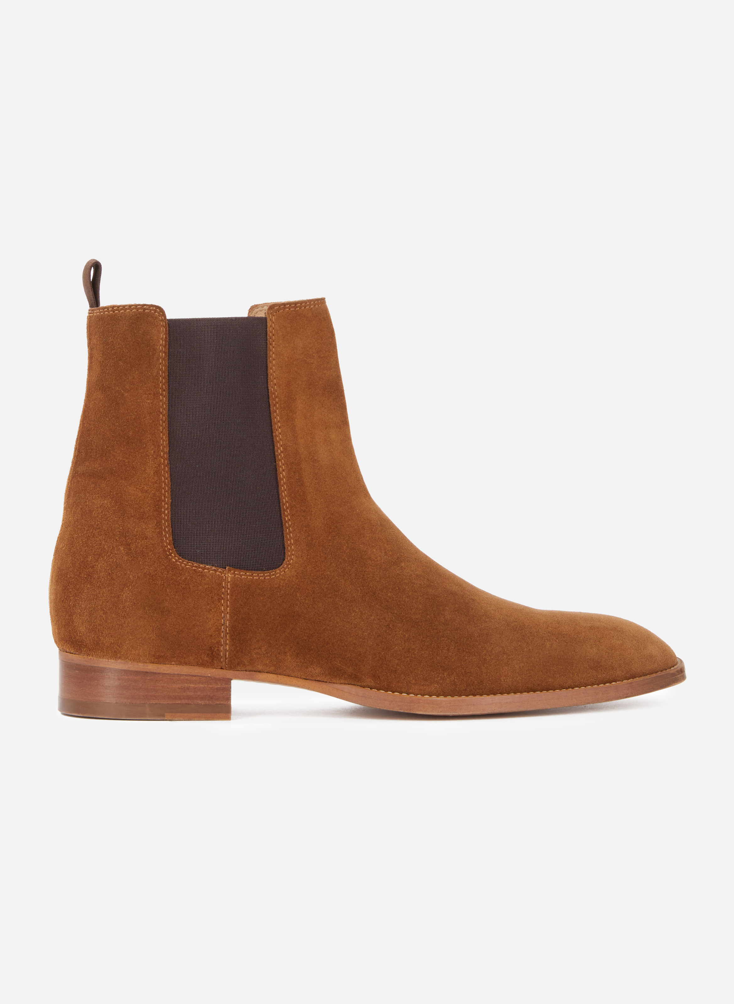 Leather Chelsea boots THE KOOPLES Brown