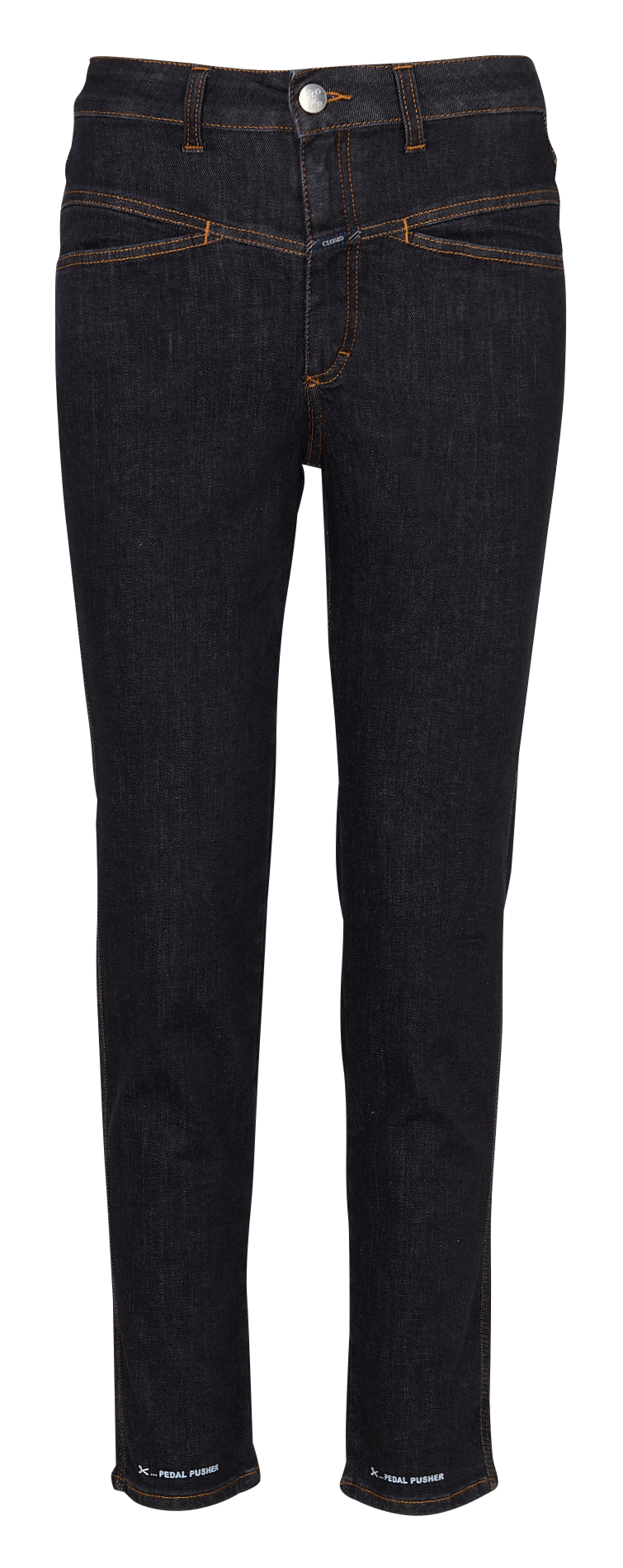 Jean skinny brut taille haute CLOSED Bleu
