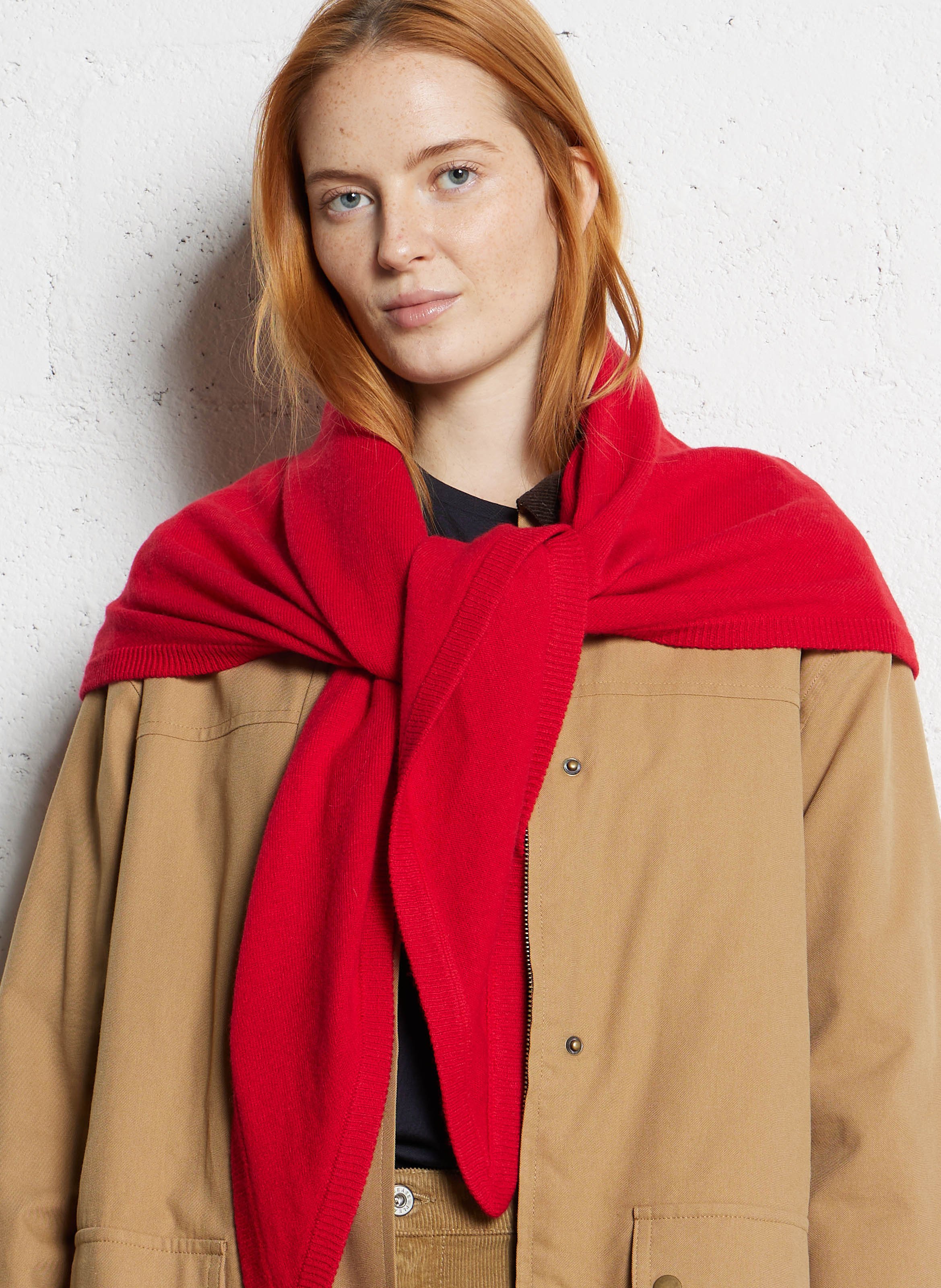 Woll-Dreiecksschal BERENICE