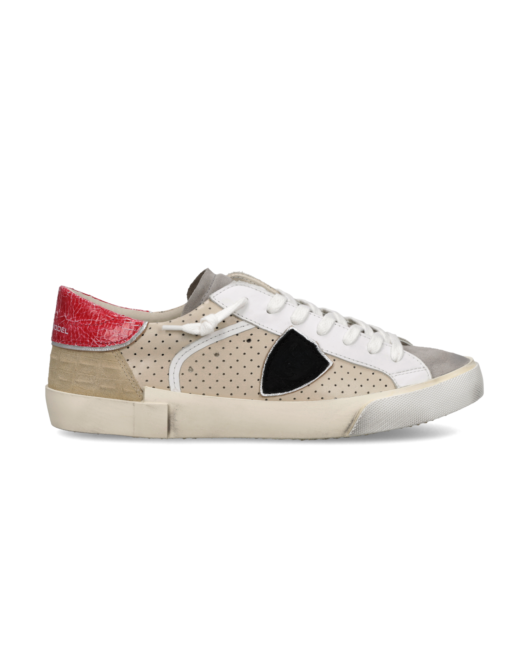 Tennis sneakers. PHILIPPE MODEL Red