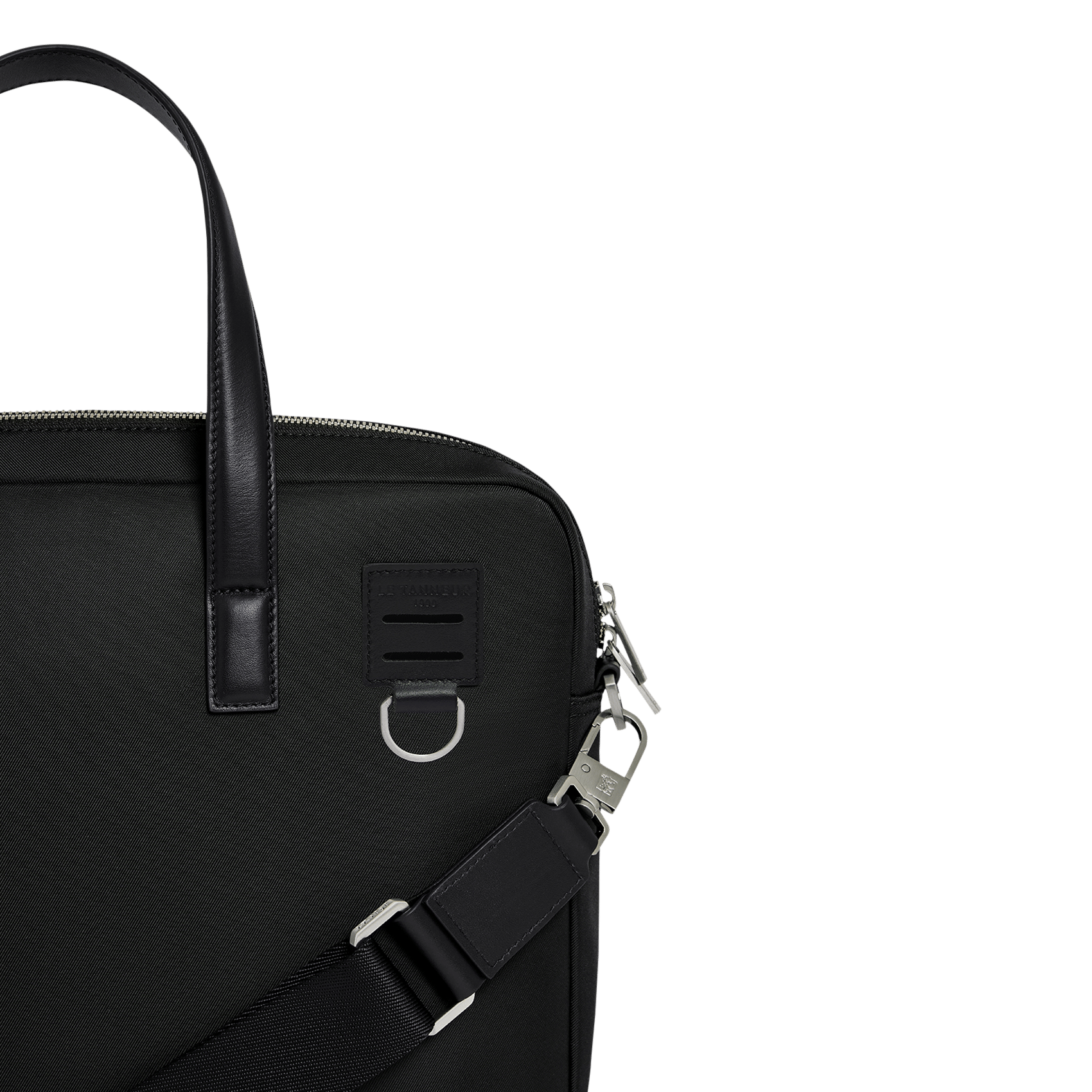 Porte-documents en cuir LE TANNEUR Noir