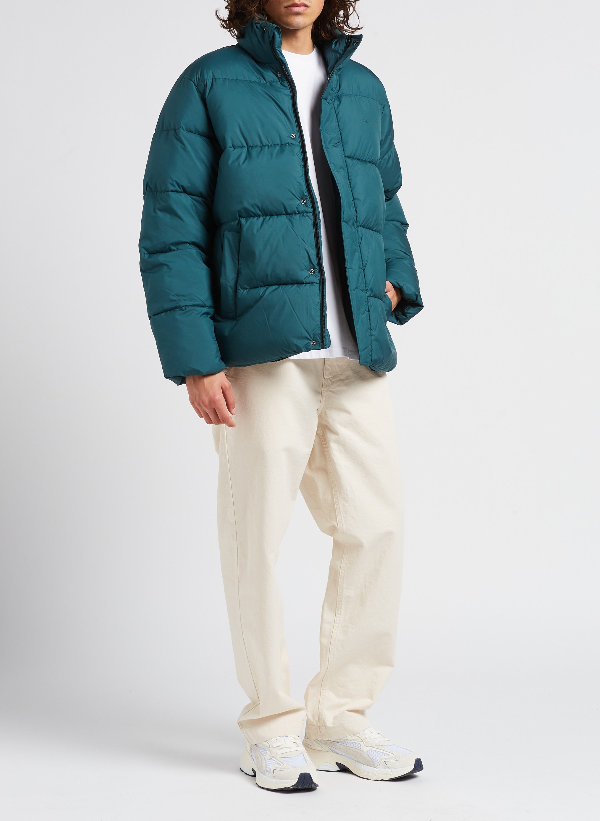 Steppjacke mit Stehkragen CARHARTT WIP Grun